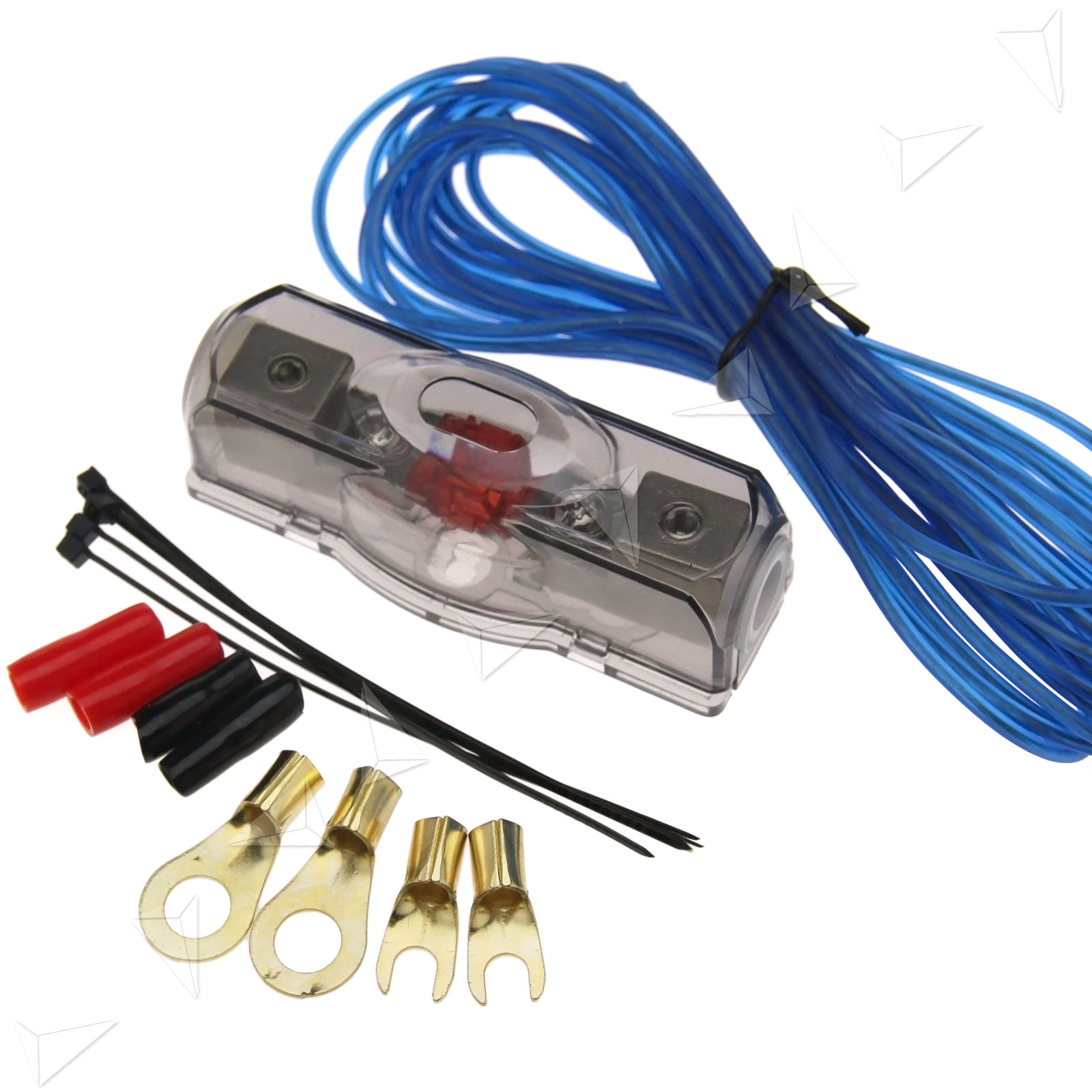 2000W Car Amplifier Audio Sound Wiring 100A Fuse Cable eBay