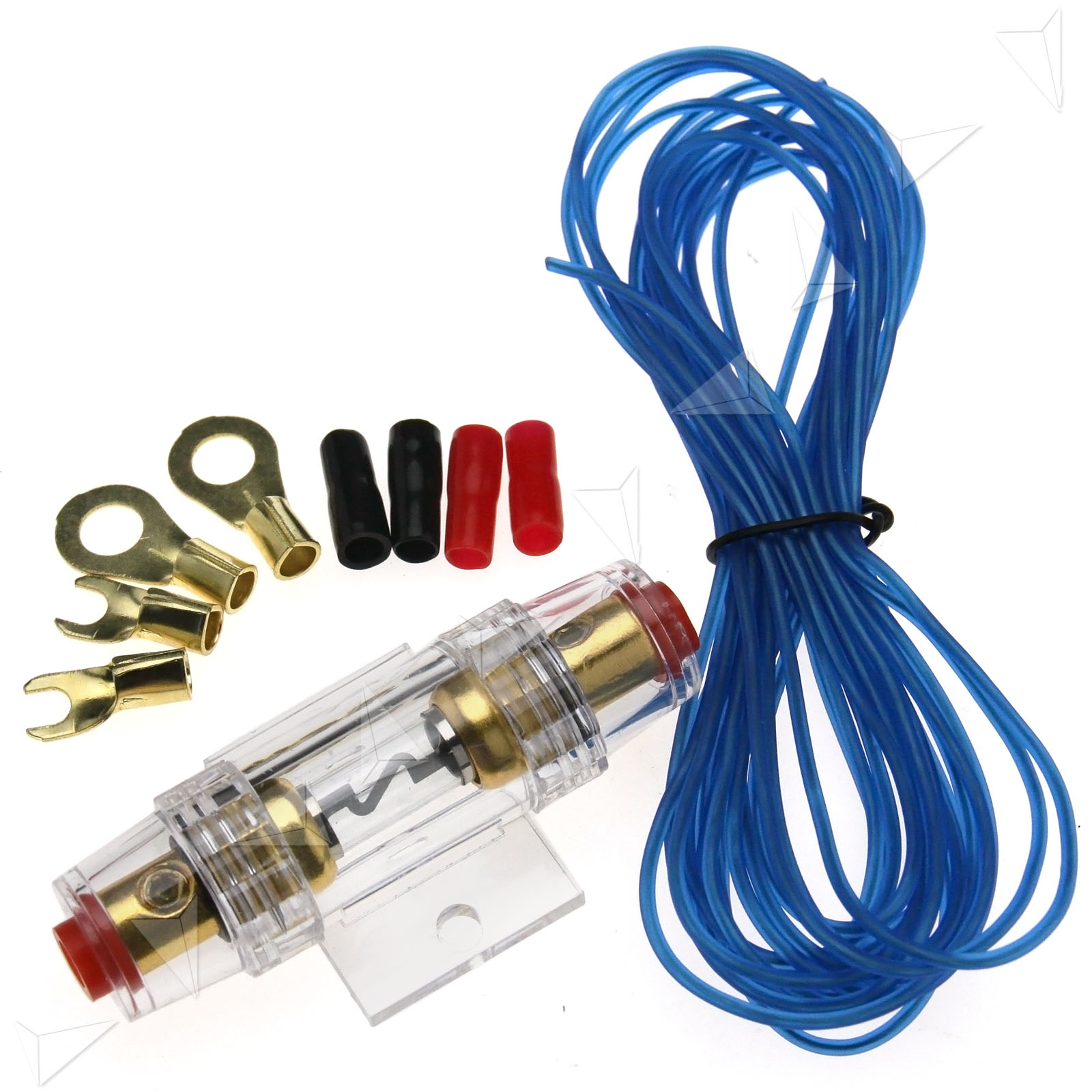 10 Gauge Fuse 40 AMP RCA 400W Amplifier Wiring Fuse Audio Sound Cable For Car eBay