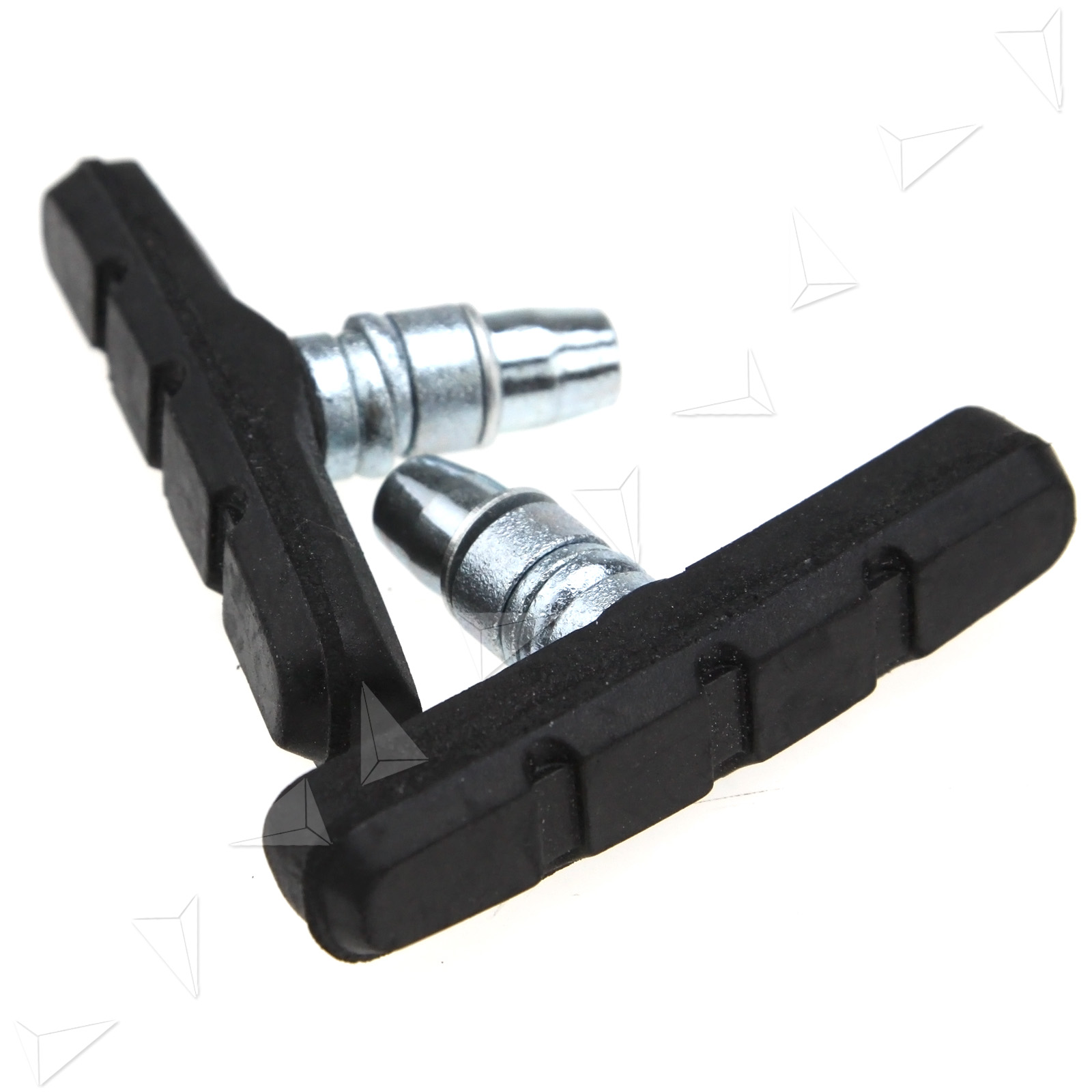 4 x Bicycle MTB V Bike Brake Blocks Pads Compatible With SRAM SHIMANO