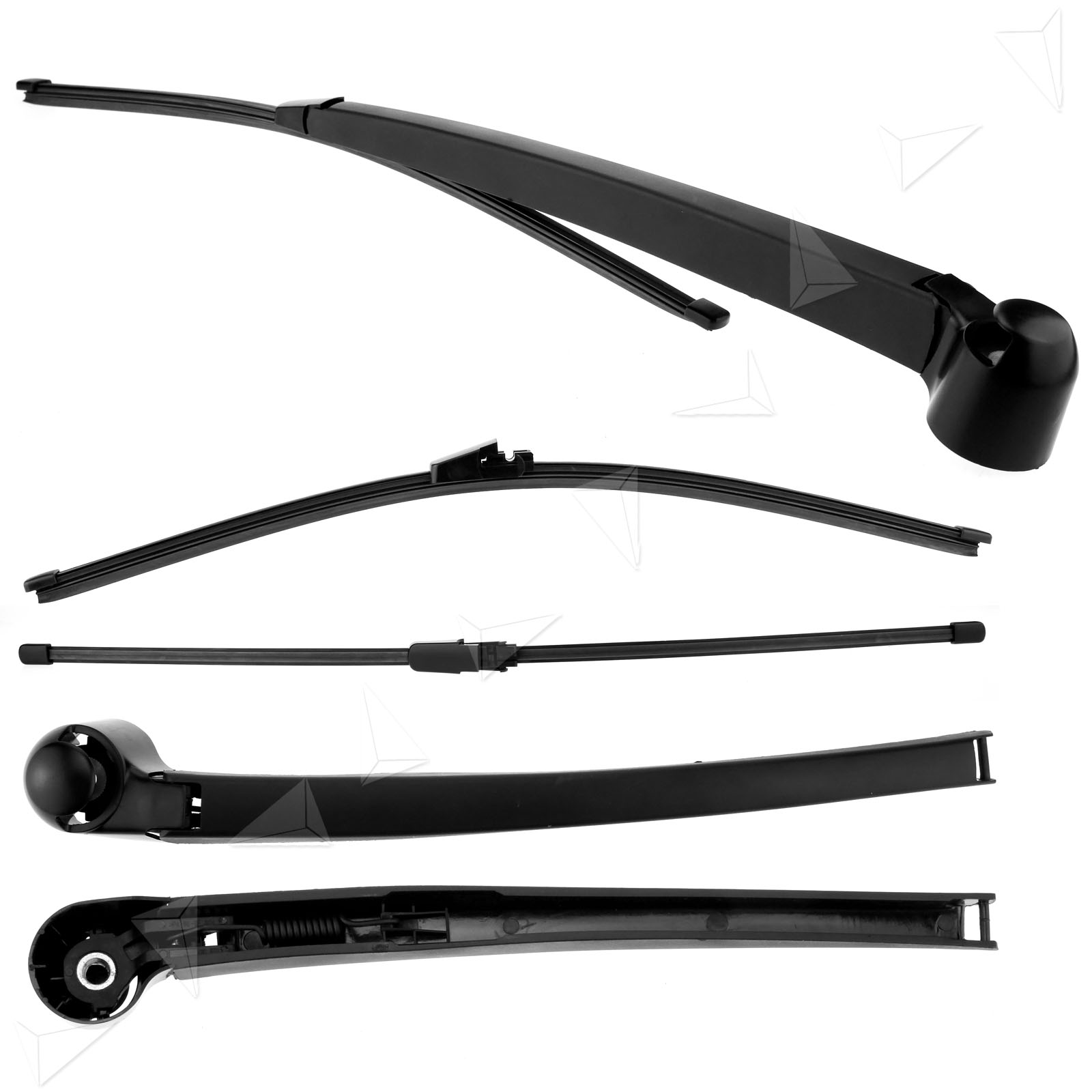VW T5 Transporter/ Multivan 0313 WINDOW REAR BACK WIPER BLADE AND ARM Kit
