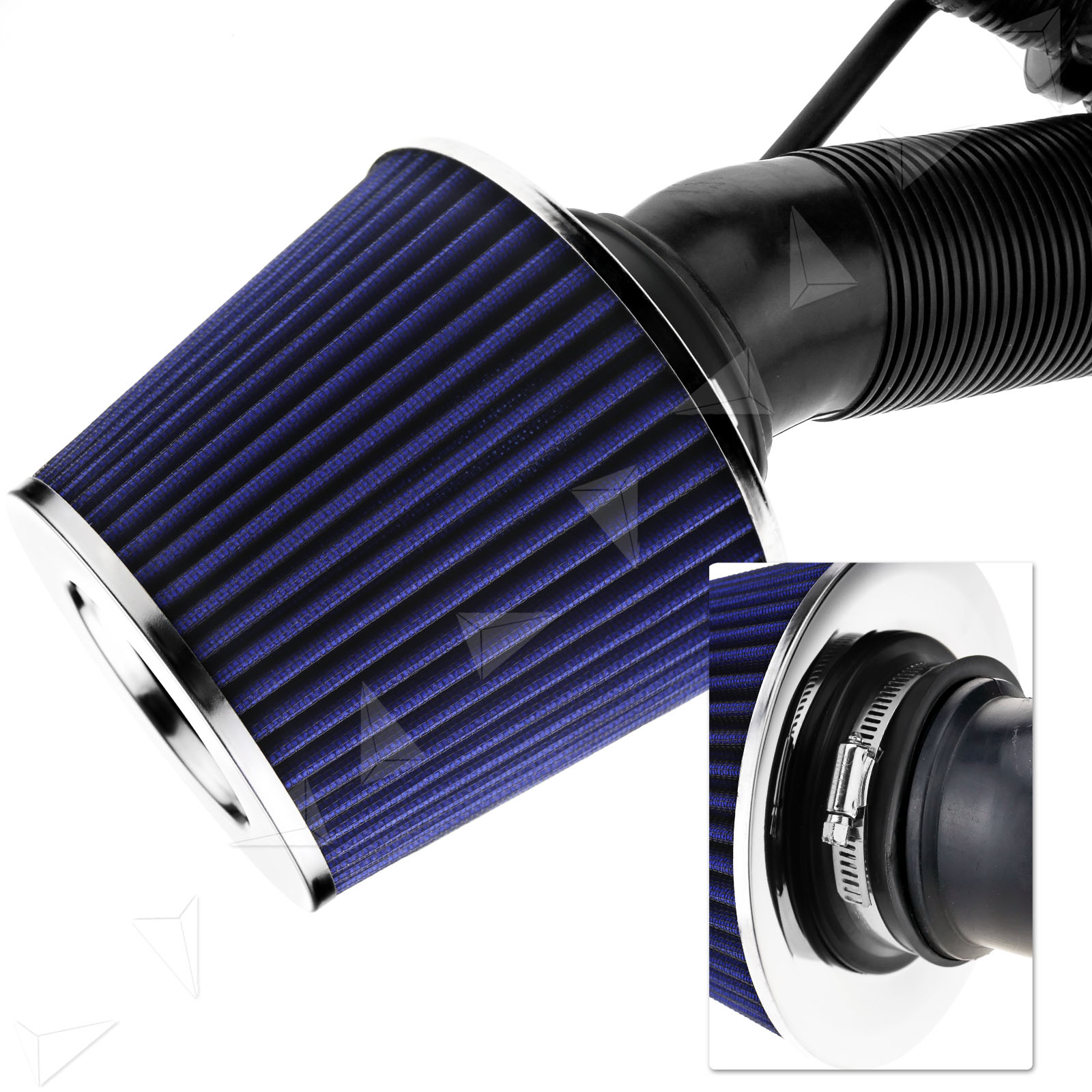 Universal Car Air Intake Filter Induction 76mm Kit Sports Mesh Cone