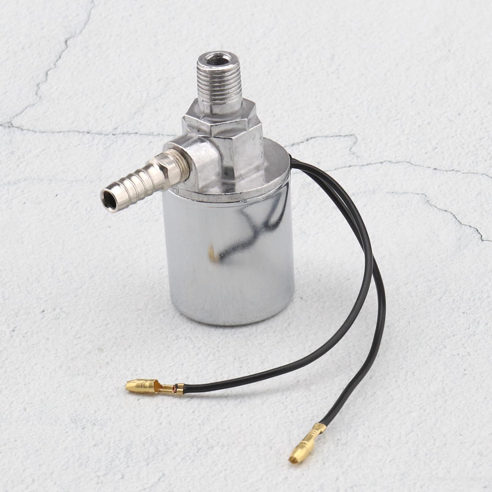 1/4" Universal 12v/24v Air Horn Chrome Plated Electric Solenoid Valve