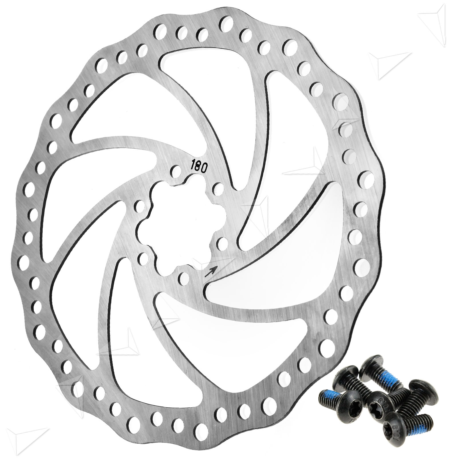 New Bike Bicycle Disc Brake Rotors Cycling Clean Sweep Rotors 180mm eBay