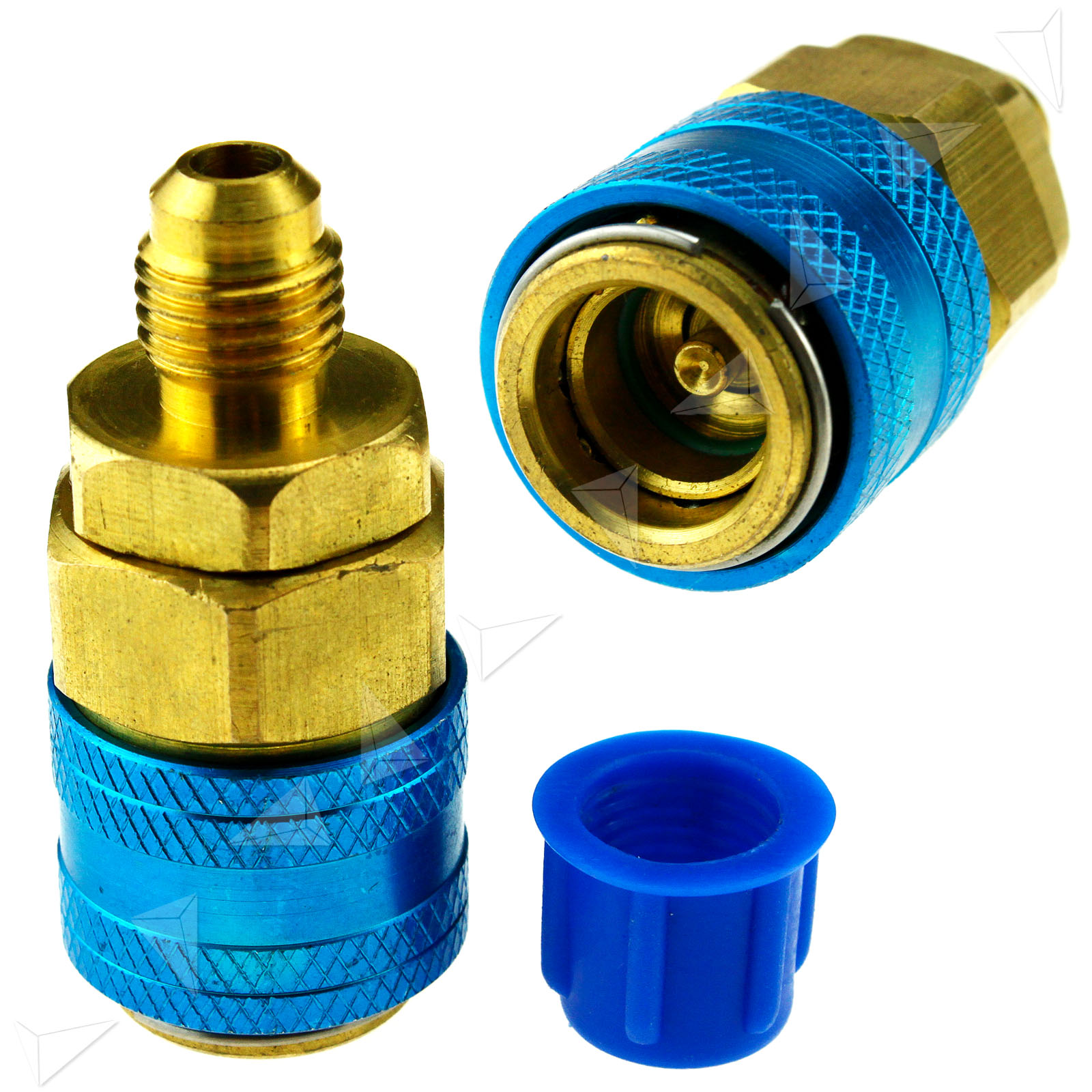 Car Automotive Air Conditioner 134A Quick Coupler Adapter Low & High