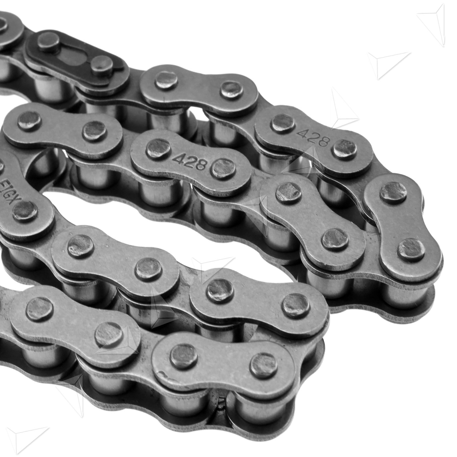 428 Pit Dirt Heavy Duty Bike Bicycle Drive Chain 50 Link Chain 125cc New