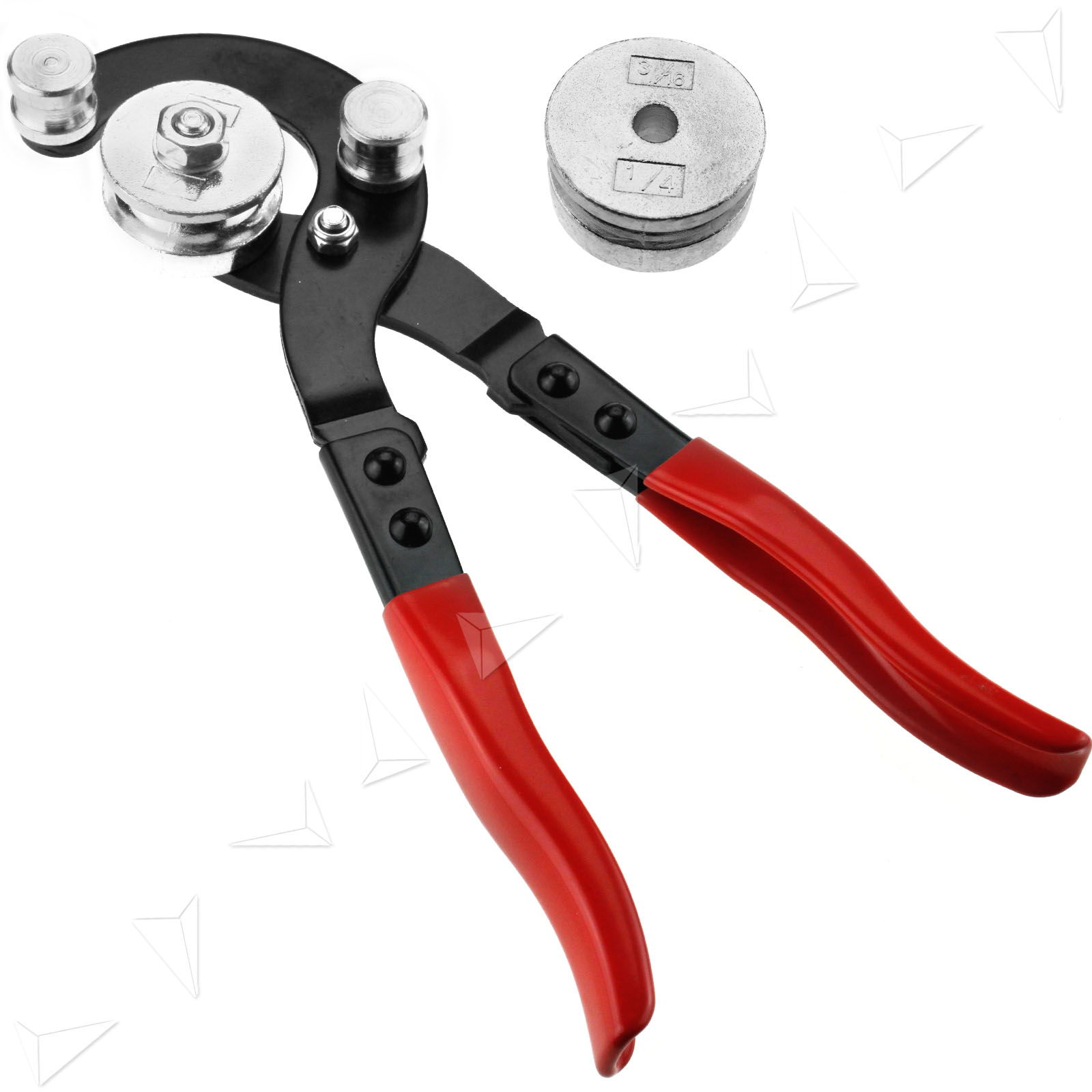 PLUMBERS TOOL KIT 9PCS PLUMBING PIPE FLARING WITH 4 IN 1 BRAKE PIPE