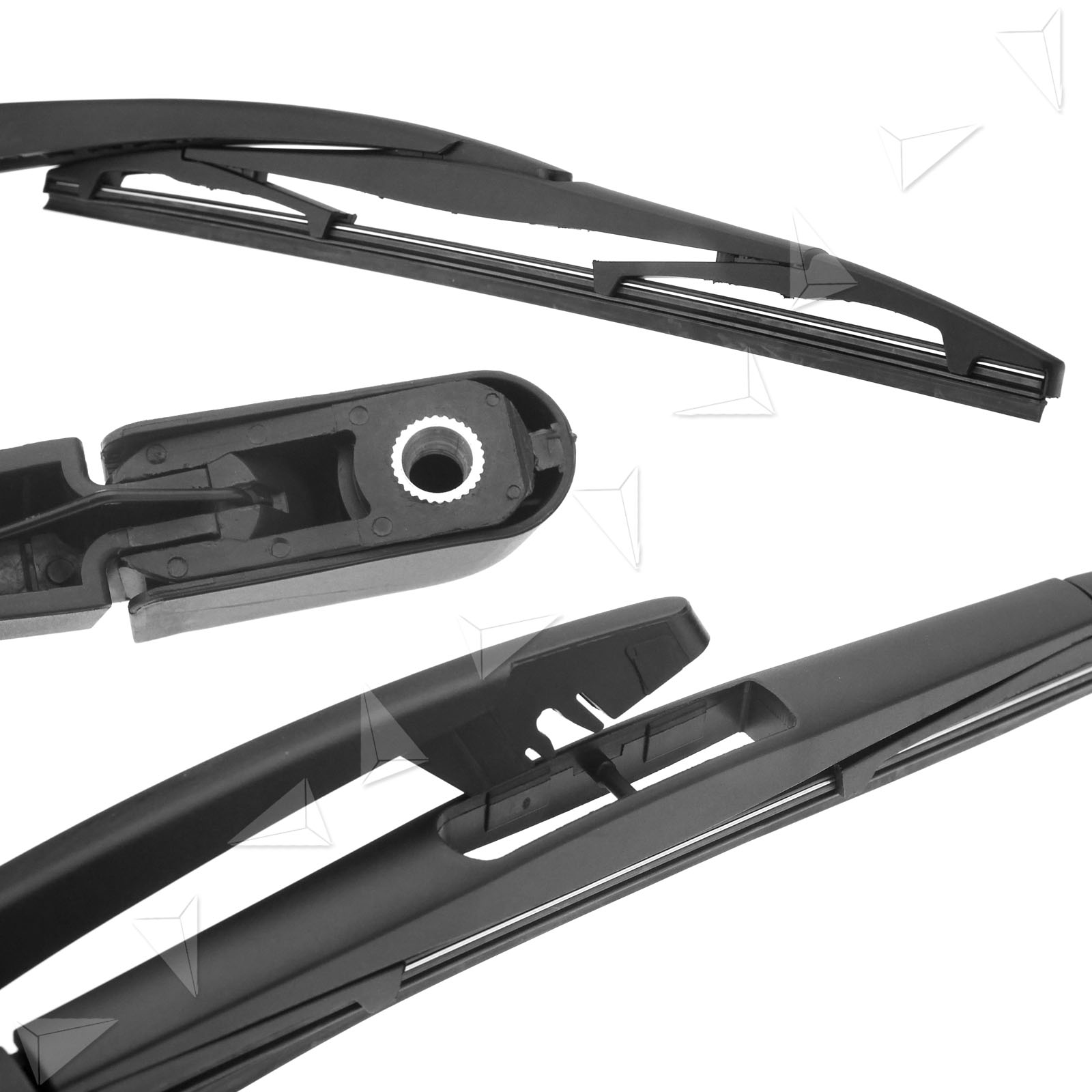 Windscreen Rear Wiper Blade w/Arm Set for Citroen C1 Toyota Aygo