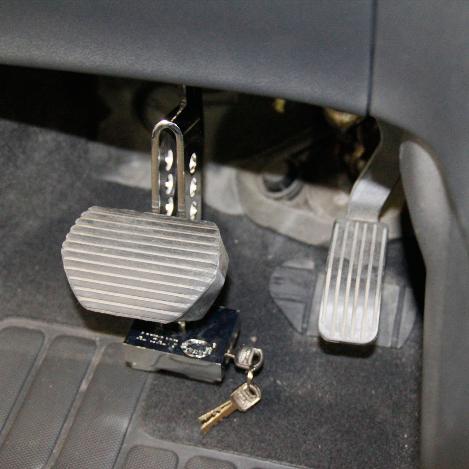 Stainless Antitheft Device Clutch Lock Car Brake Security Lock Tool eBay