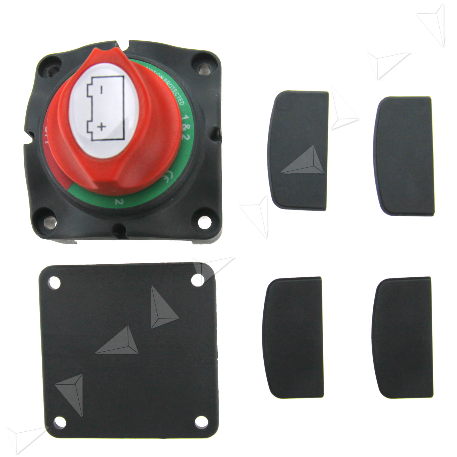 12V/24V Master Battery Switch 4 Position Narva Dual Battery Isolator