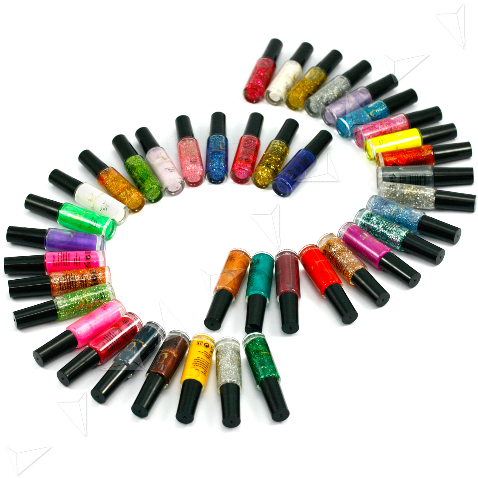40 Colors 10ml Each Bottle Nail Art Varnish Polish Liner W334 eBay