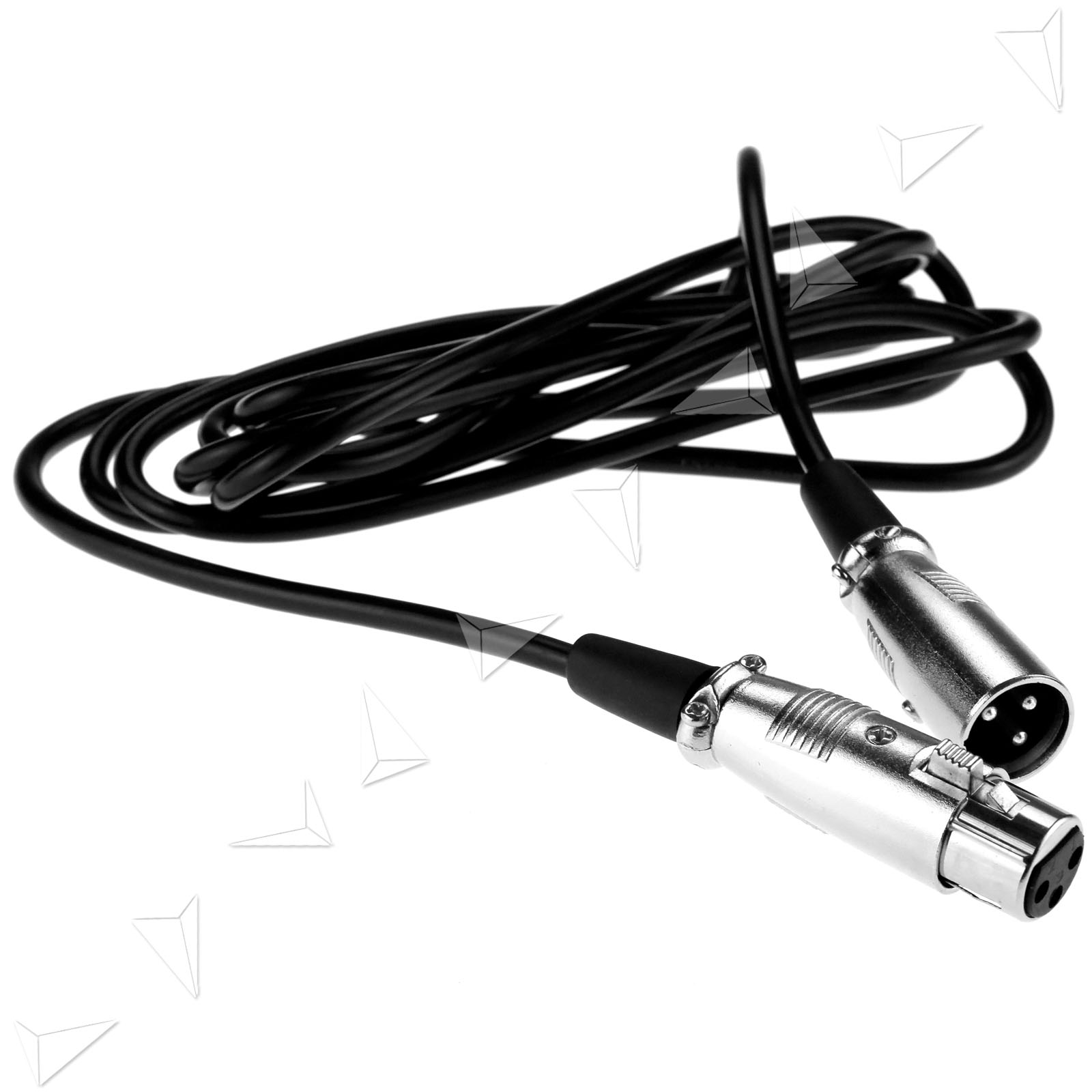 Studio Recording Microphone Suspension Stand + Shock Mount w/3M XLR Mic