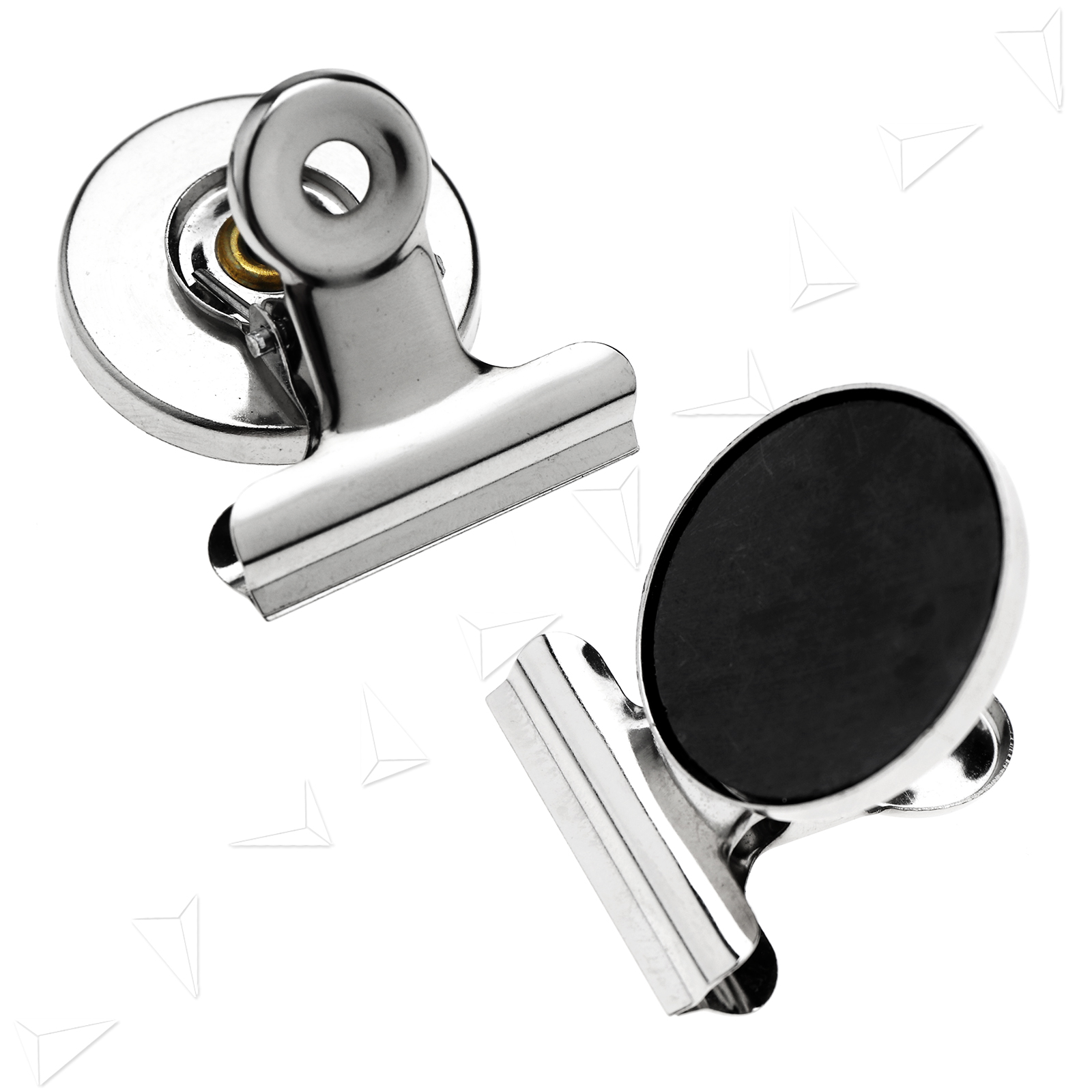 5 x Mini Silver Refrigerator Hook Clips for Photo Displays