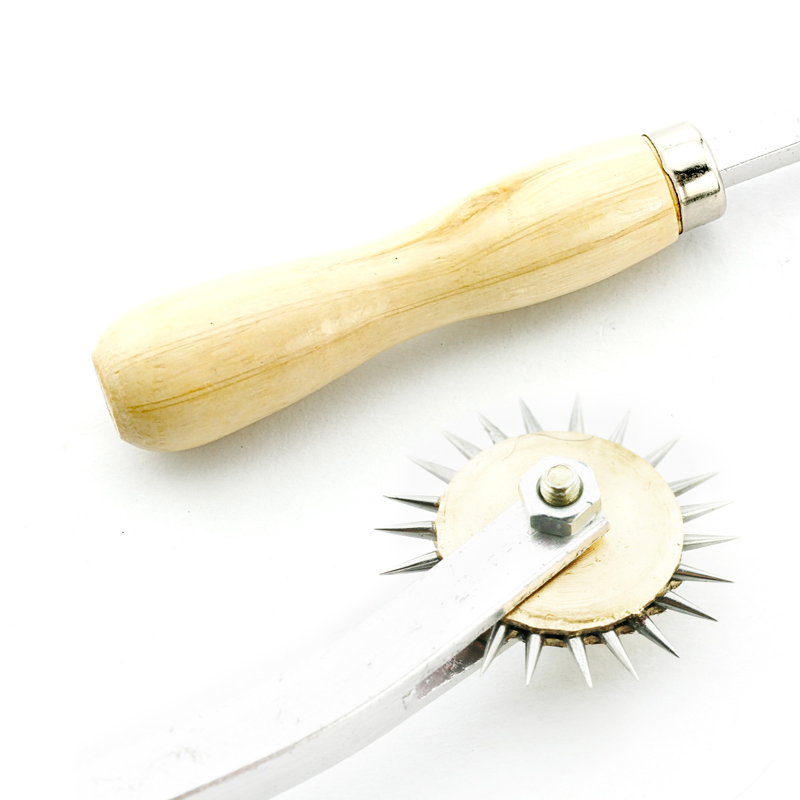 Overstitch Wheel Wood Handle Leather Craft and Sewing Stitch Spacing