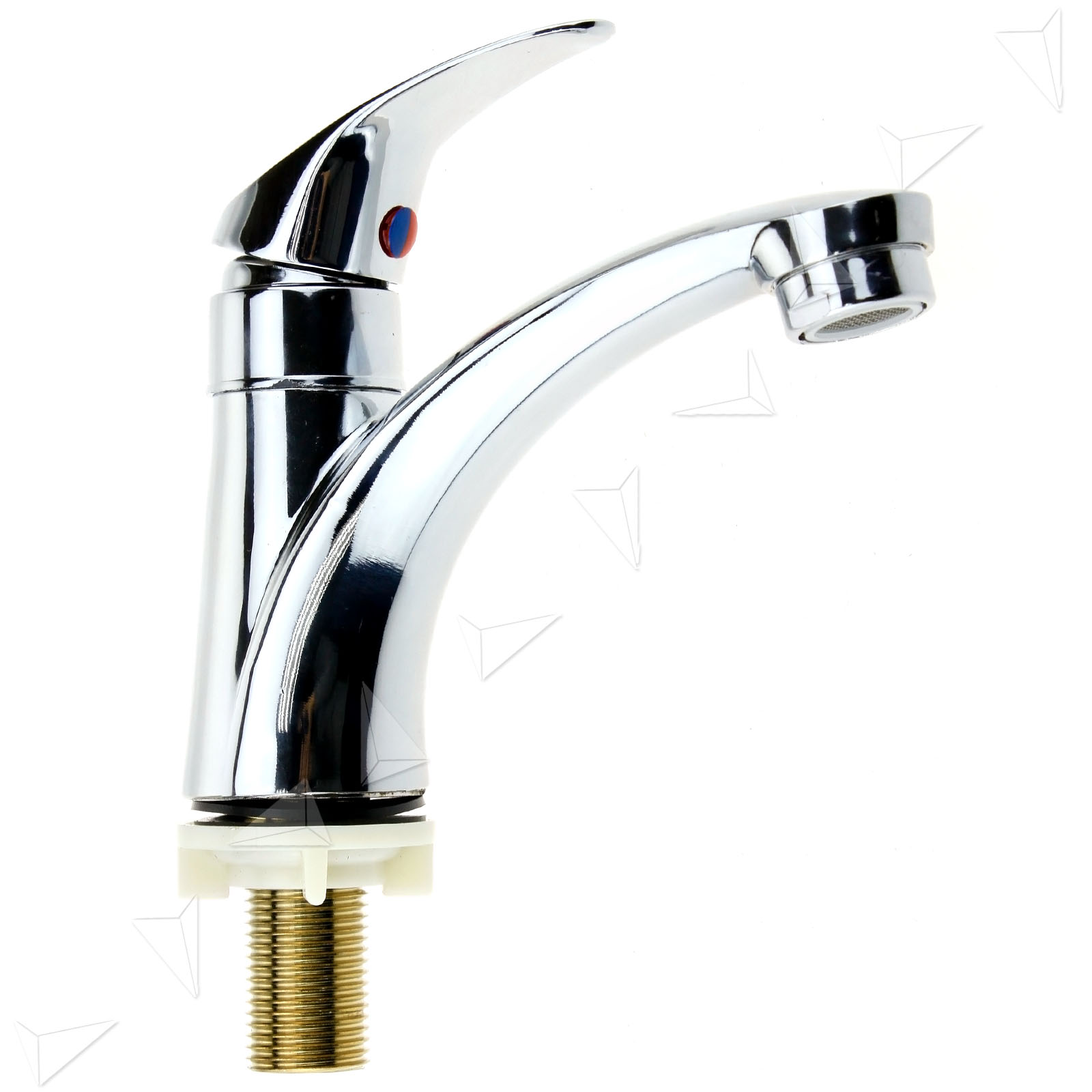 Chrome Plated Cold Water Faucet Basin Sink Tap Cold Water Bathroom