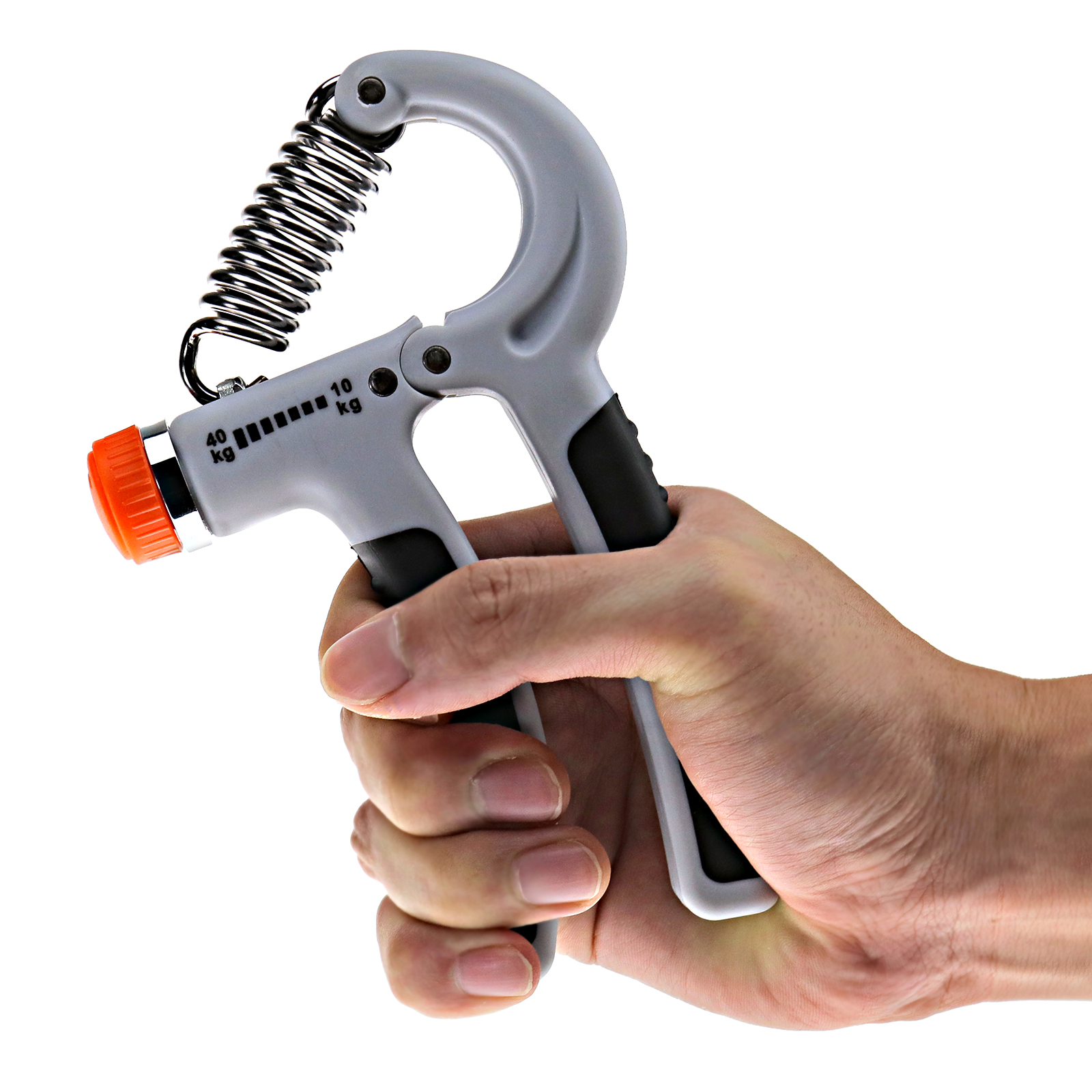 Steel Fitness Hand Grip Wrist Exerciser Adjustable Hand Power Gripper