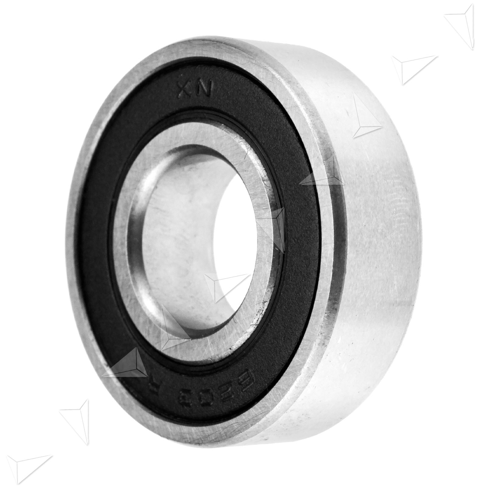 2 x 6203 2RS Rubber Seal High Carbon Steel Ball Bearing Machine