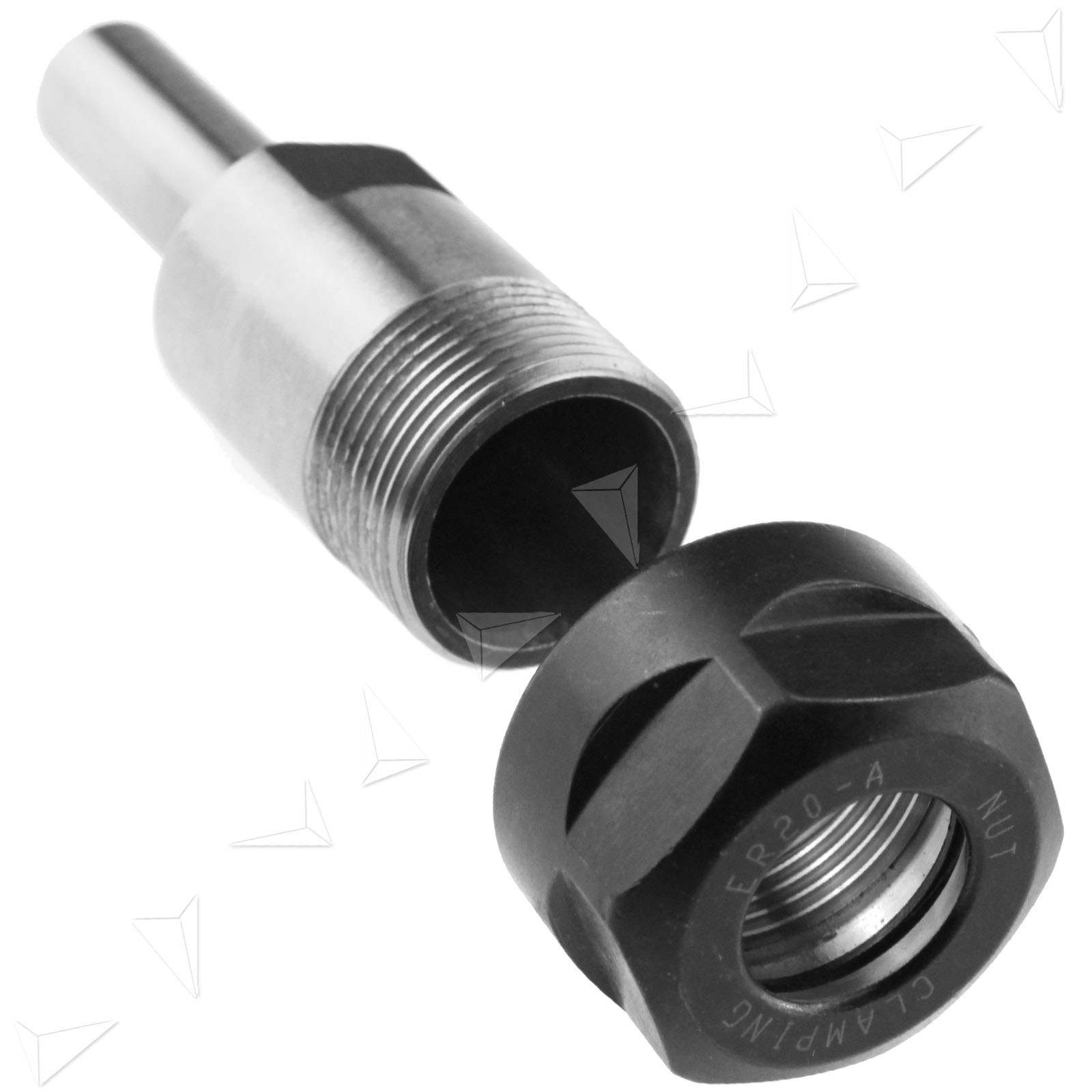 Standard 1/2" Router Collet Extension Set Fit All 1/2" Router Bits eBay