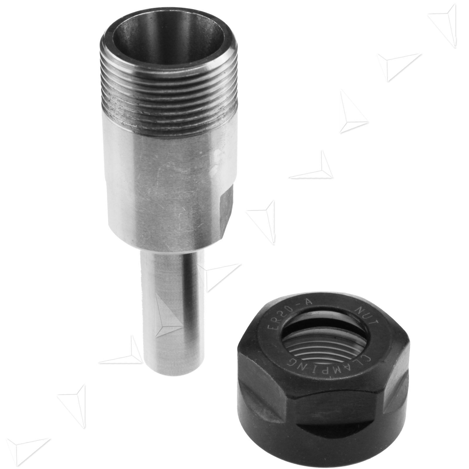 Standard 1/2" Router Collet Extension Set Fit All 1/2" Router Bits eBay