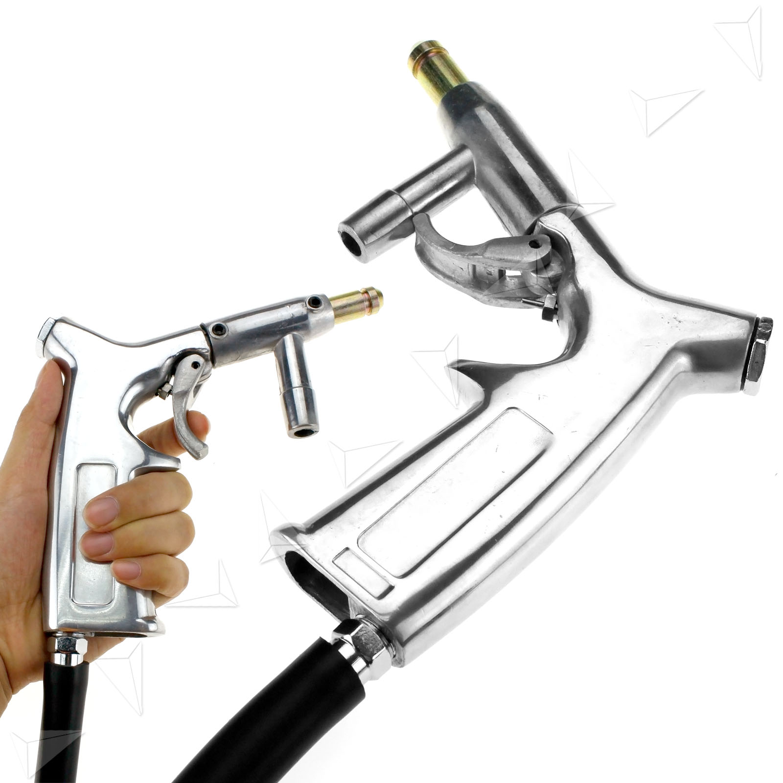 Air Sandblaster Gun Grit Shot Air Sand Blaster Sandblasting Kit UK eBay