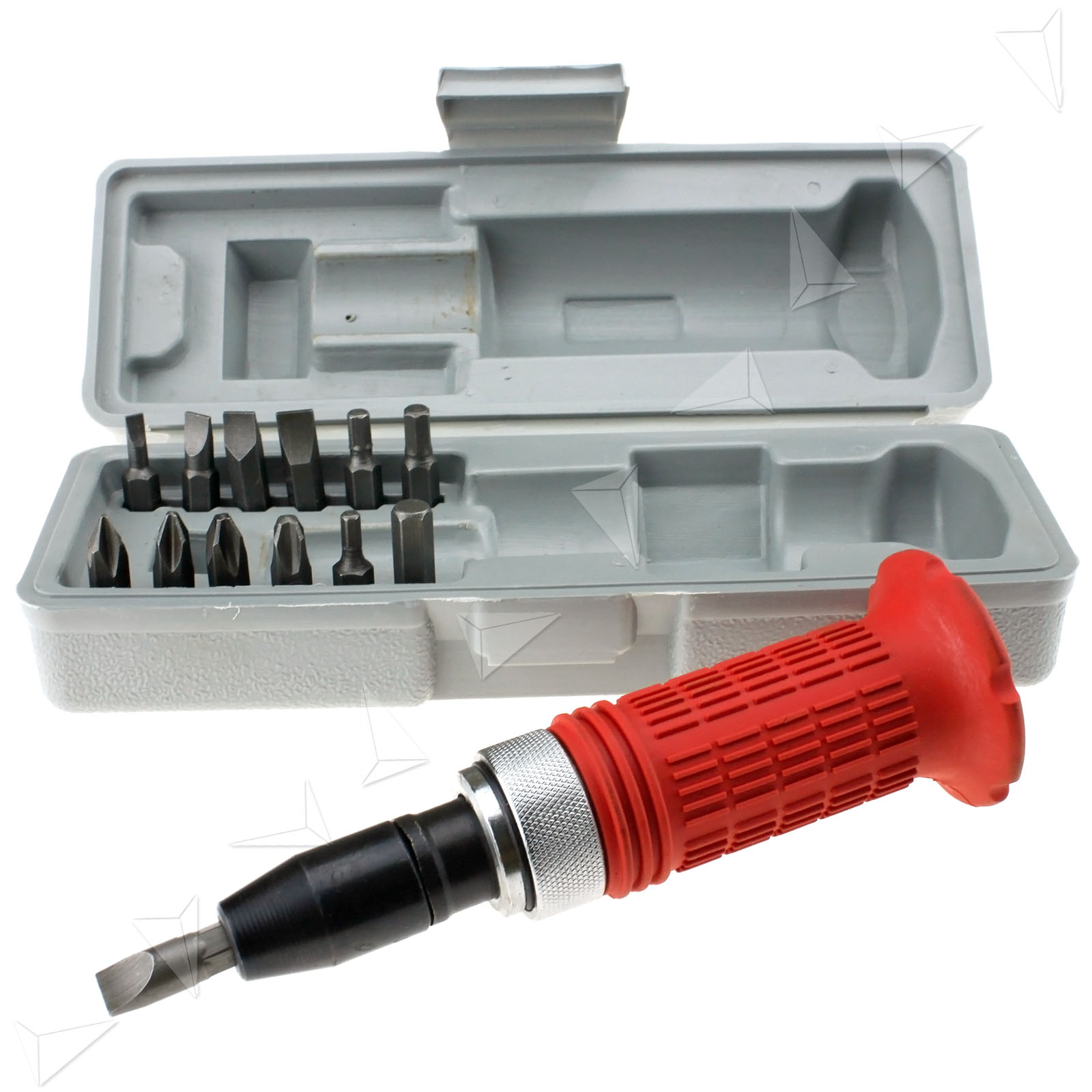Impact Screwdriver Philips/Flat/Hex Bits Socket&Bits Driver Set eBay