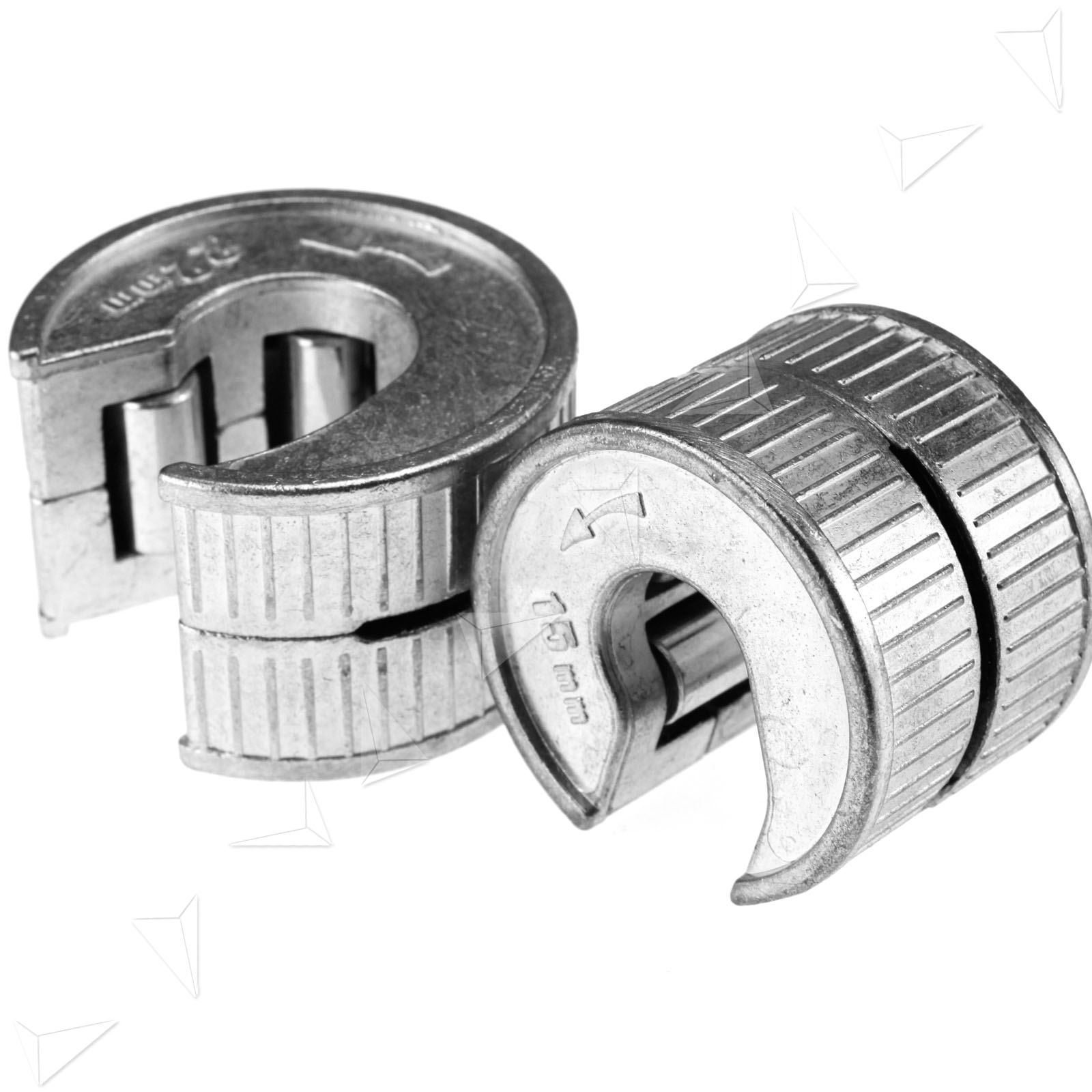 New Zinc Alloy 15mm & 22mm Copper Pipe Tube Cutters With Spare Cutter