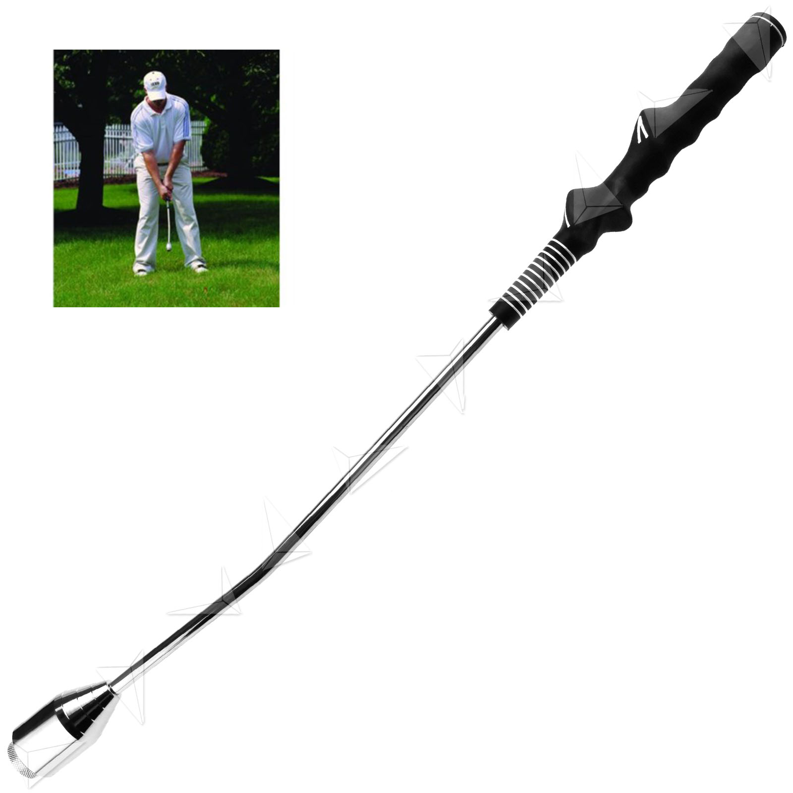 PROFESSIONAL GOLF SWING GRIP TRAINER WARM UP TRAINING AID ...