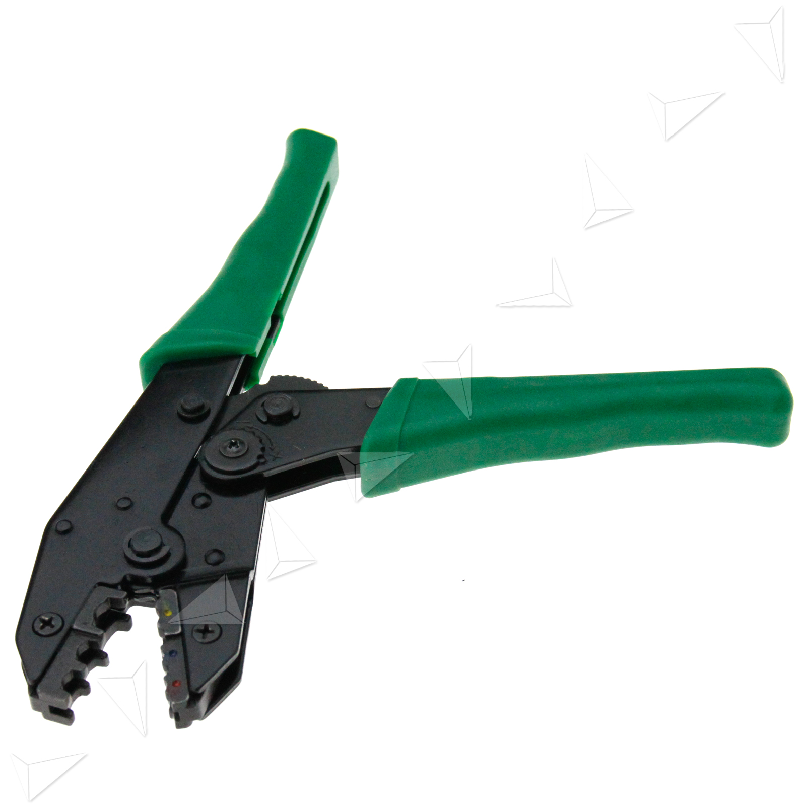 Pro 9" Ratchet Crimpling Tool Plier Crimper For Cable Wire Electrical Terminals eBay