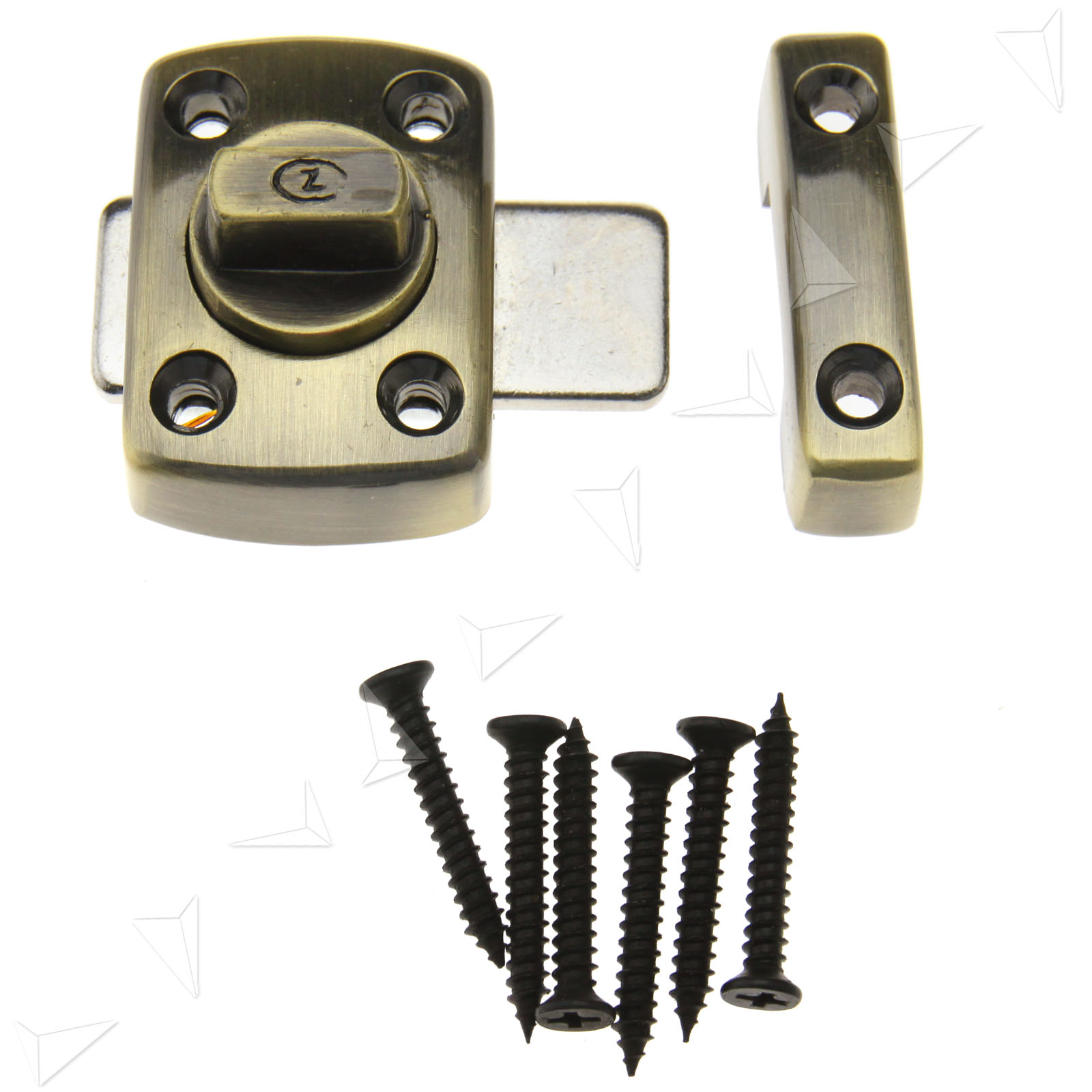 Bathroom Toilet Catch Door Lock Latch Bronze Turn Bolt Latch eBay