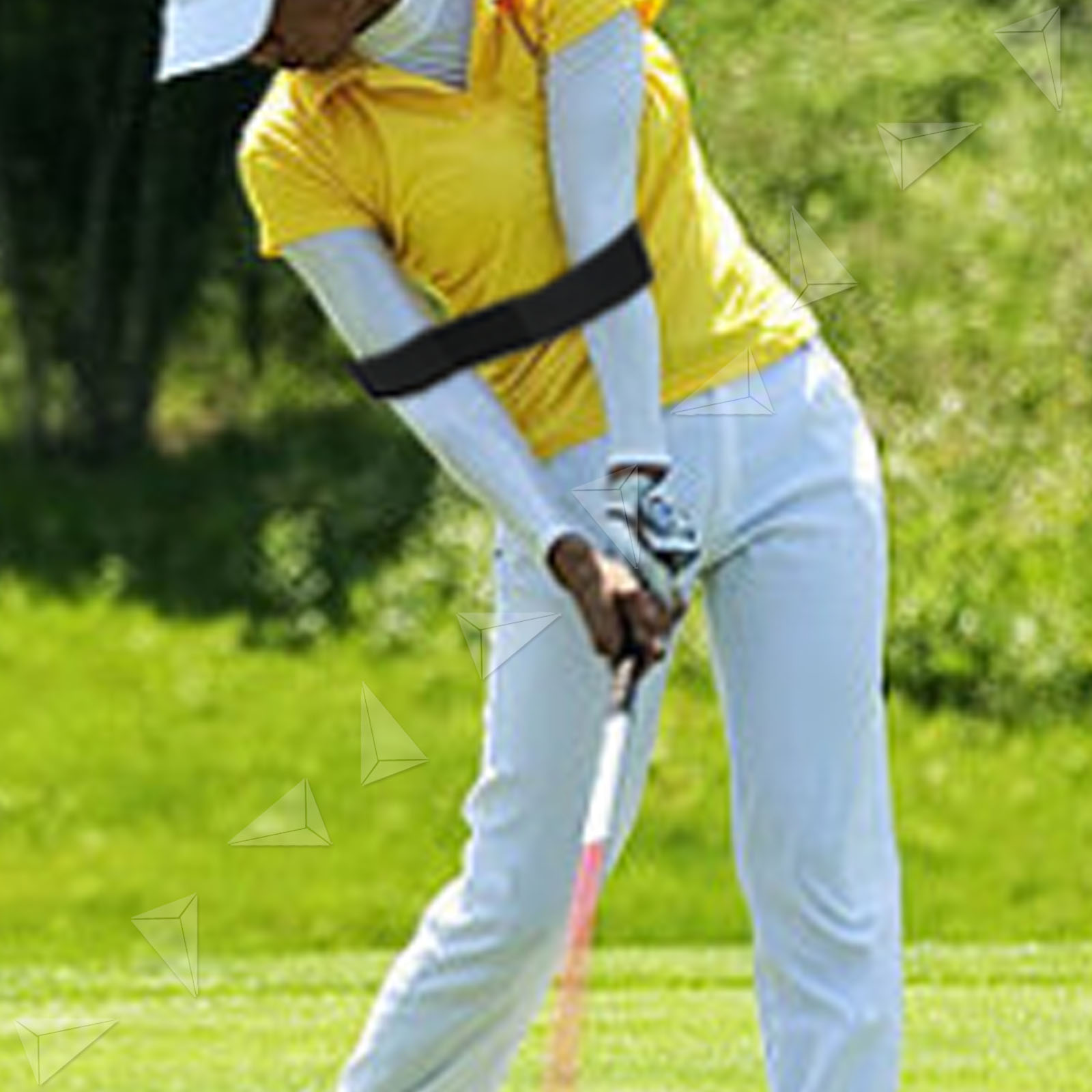 Golf Swing Power Band Training Aid Training Straight Practice Elbow