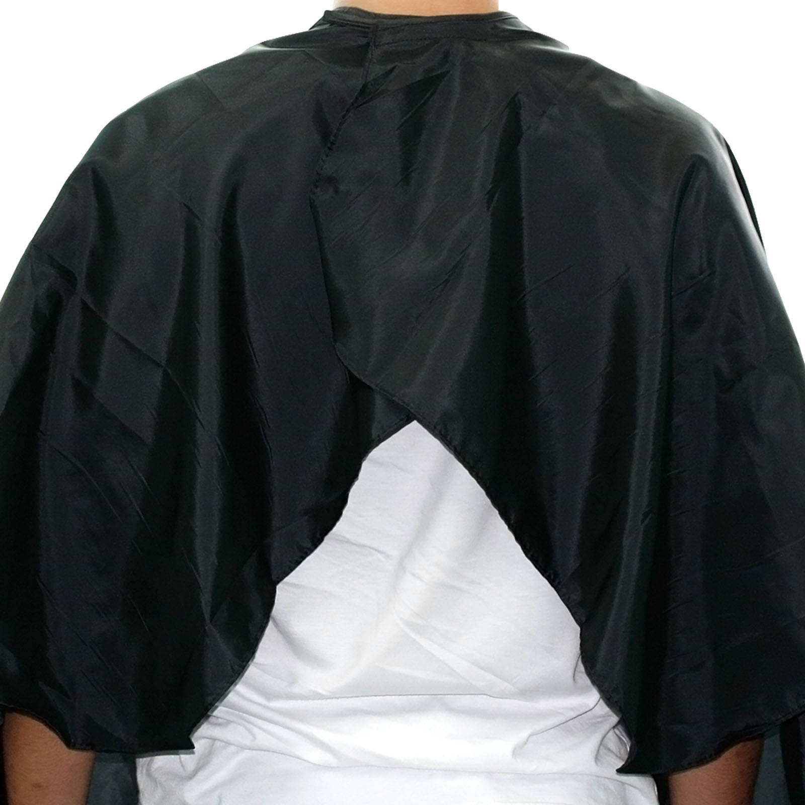 140x120cm Salon Hairdressing Gown Barbers Cape Black eBay