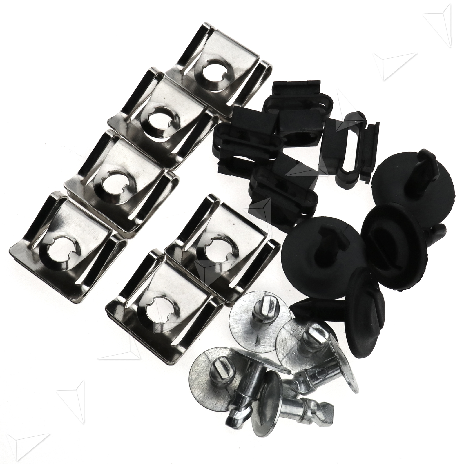 20X Undertray Guard Engine Under Cover Fixing Fit Clips Kit For AUDI A4