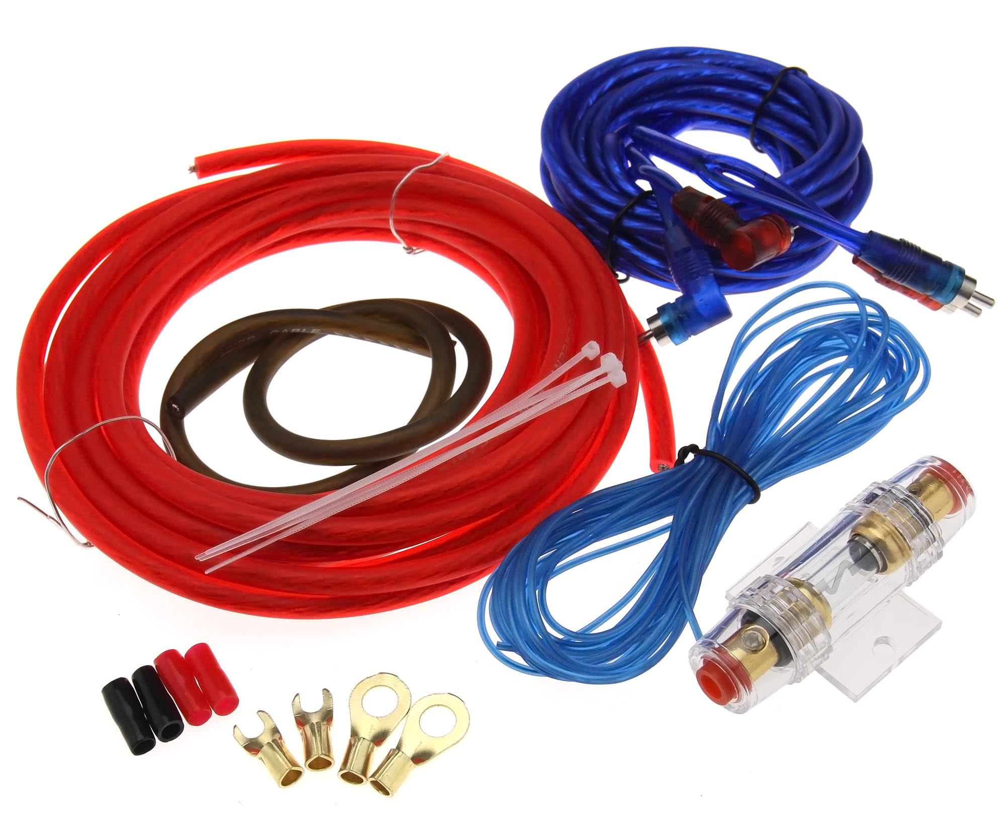 800W 60A Car Amplifier Wiring Fuse Audio Sound Cables eBay