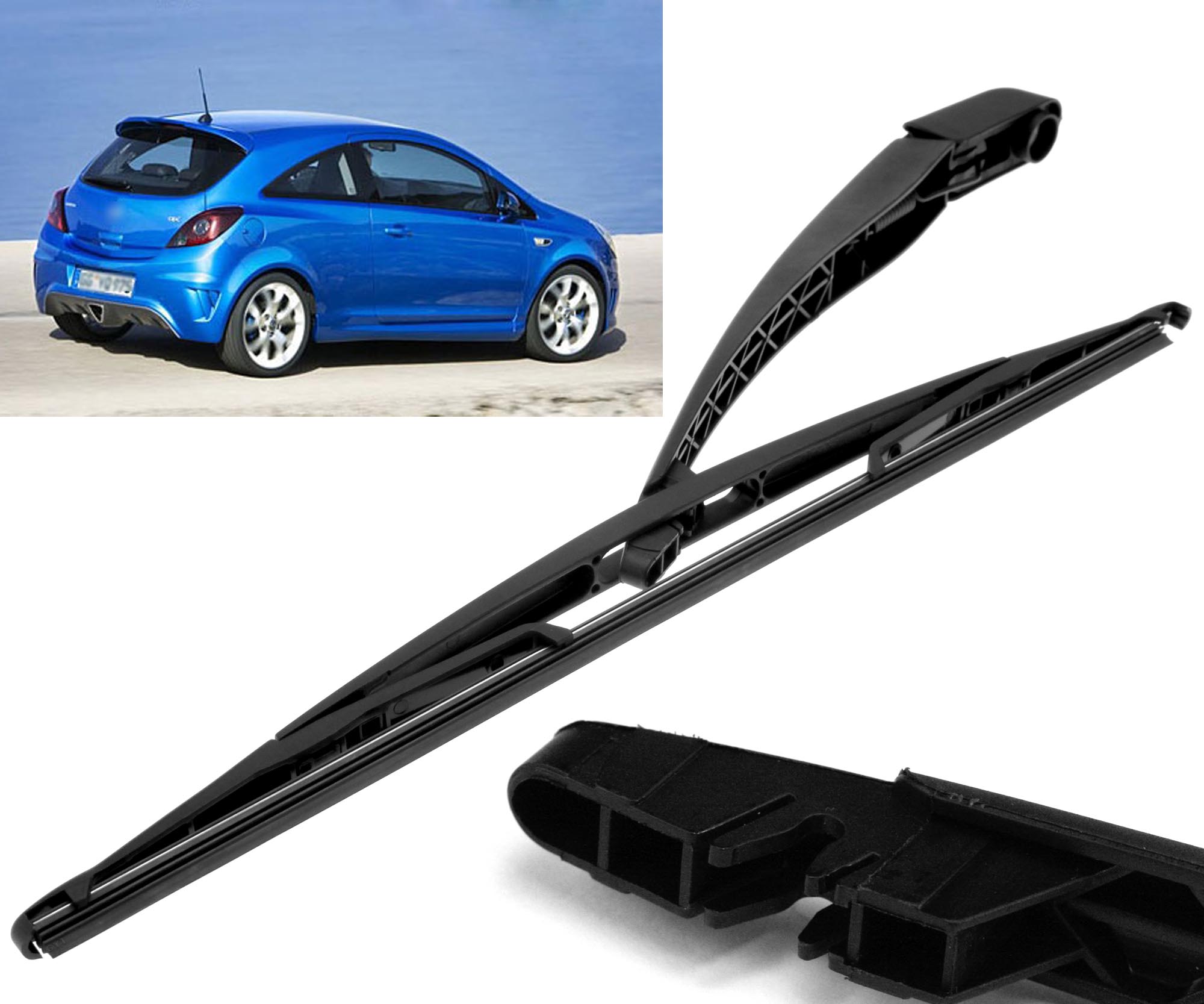 VAUXHALL CORSA HATCHBACK REAR WINDOW WINDSCREEN WINDSHIELD WIPER ARM