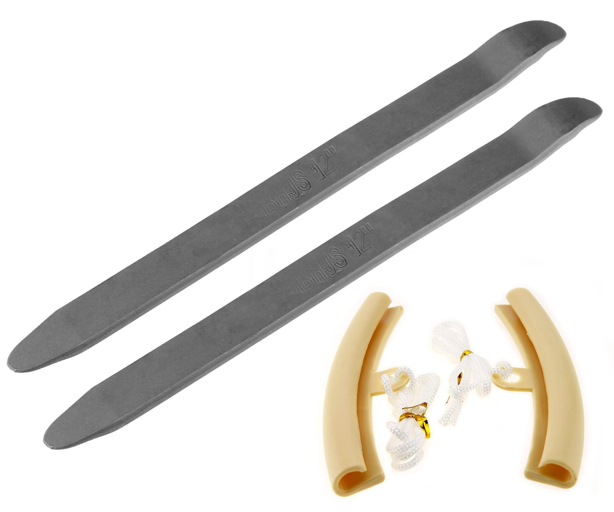 PAIR OF 12' TYRE LEVERS AND PAIR OF WHEEL PROTECTORS RIM FOR ATX