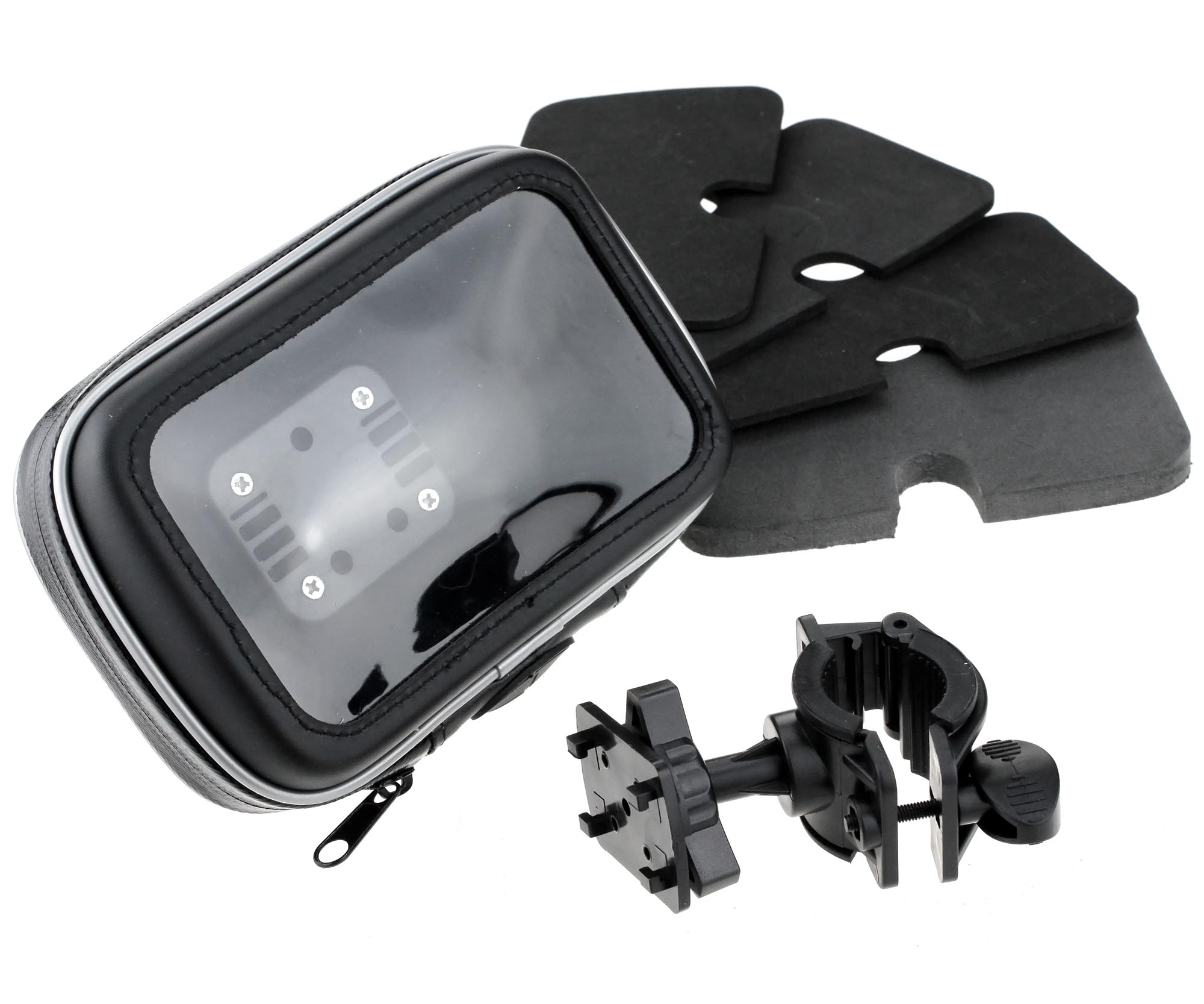 New 5"/6" GPS SAT NAV Waterproof Leather Case Mount Holder Motorcycle Bike Cycle eBay