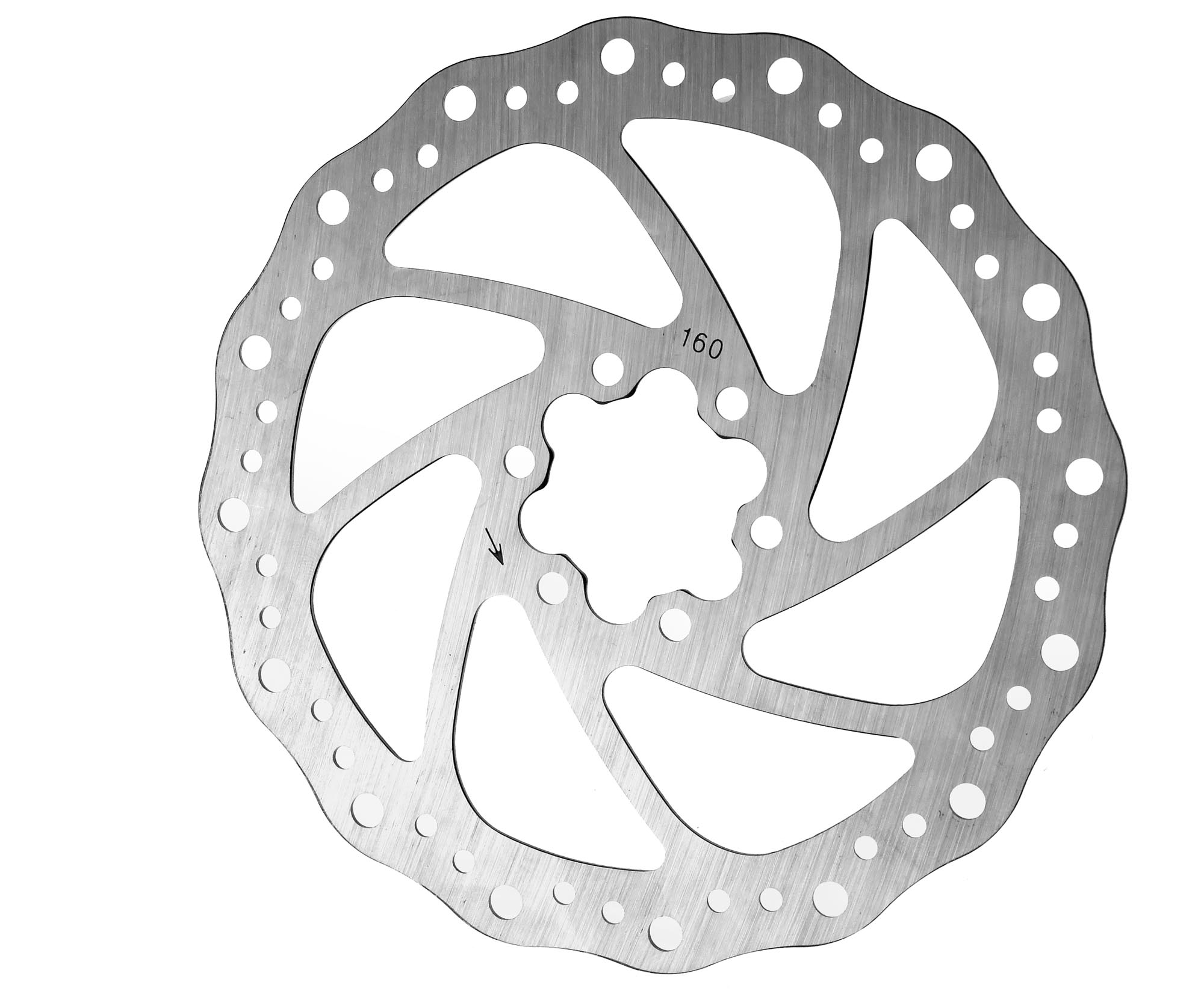 MTB Bike 160mm Disc Brake Rotors Clean Sweep Rotors+6 Bolts Screws