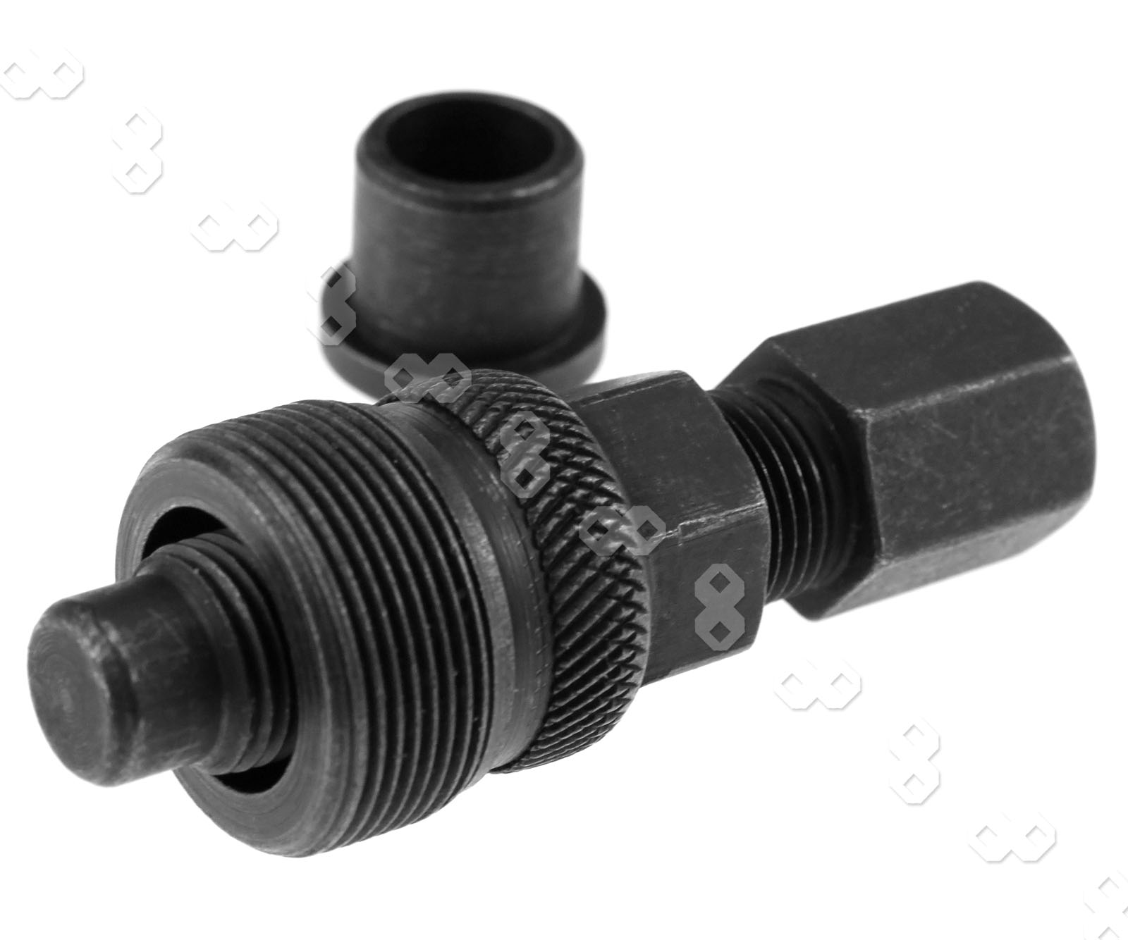 ISIS Splined Square Crank Extractor Tool Set Black Cromo steel eBay