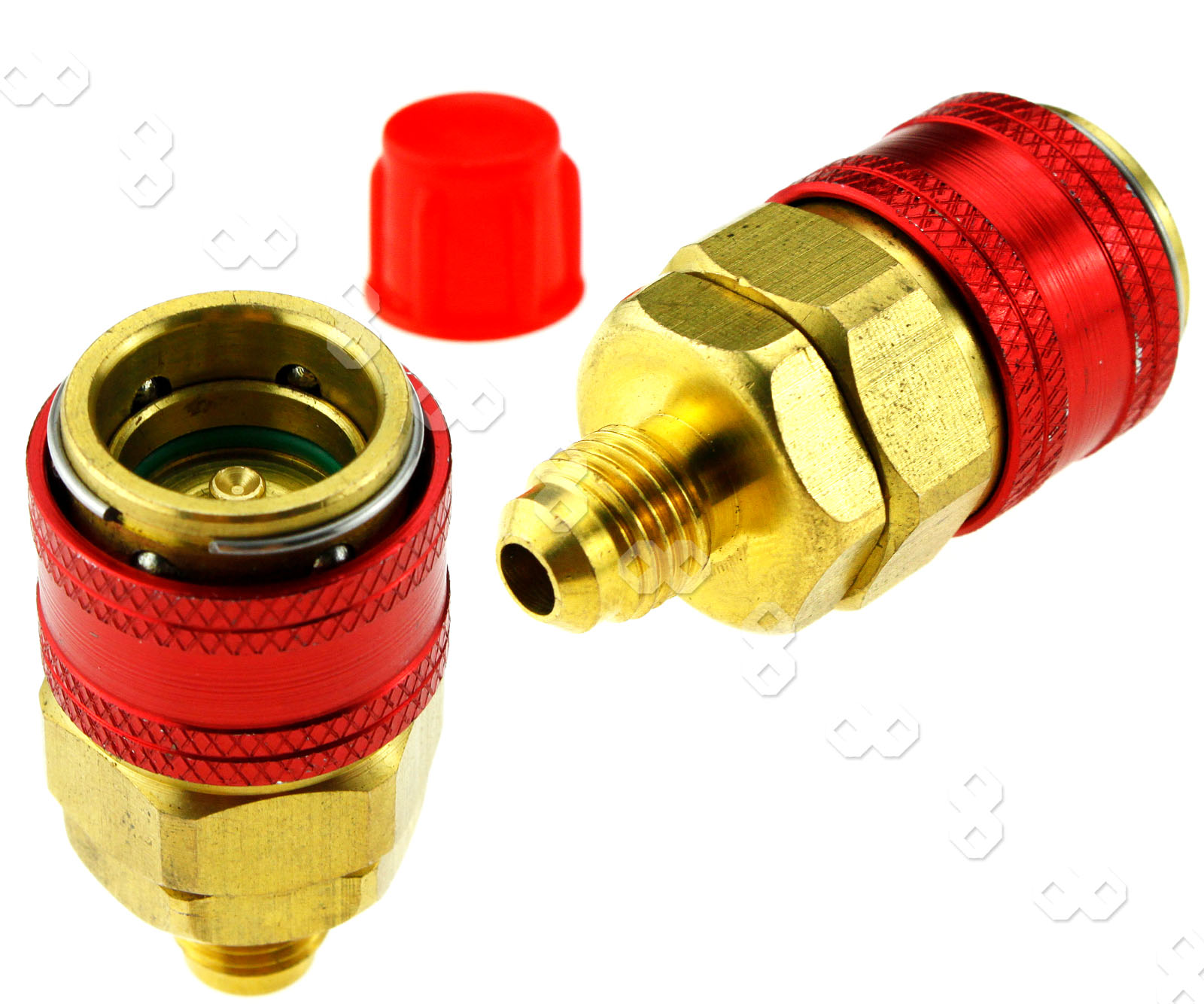 Car Automotive Air Conditioner 134A Quick Coupler Adapter Low & High