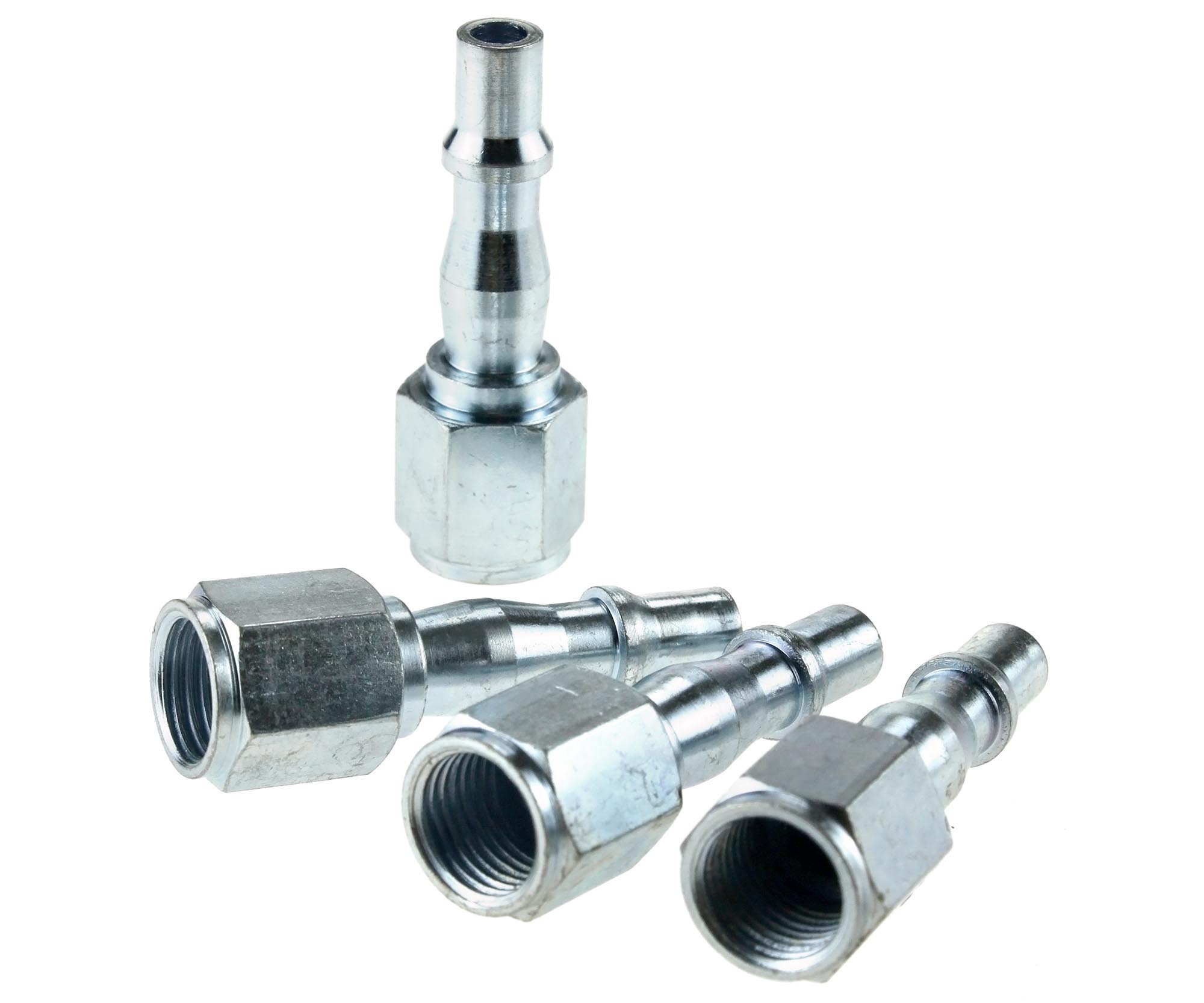 4 PIECES 1/4" BSP QUICK RELEASE FEMALE THREAD AIR LINE HOSE FITTING