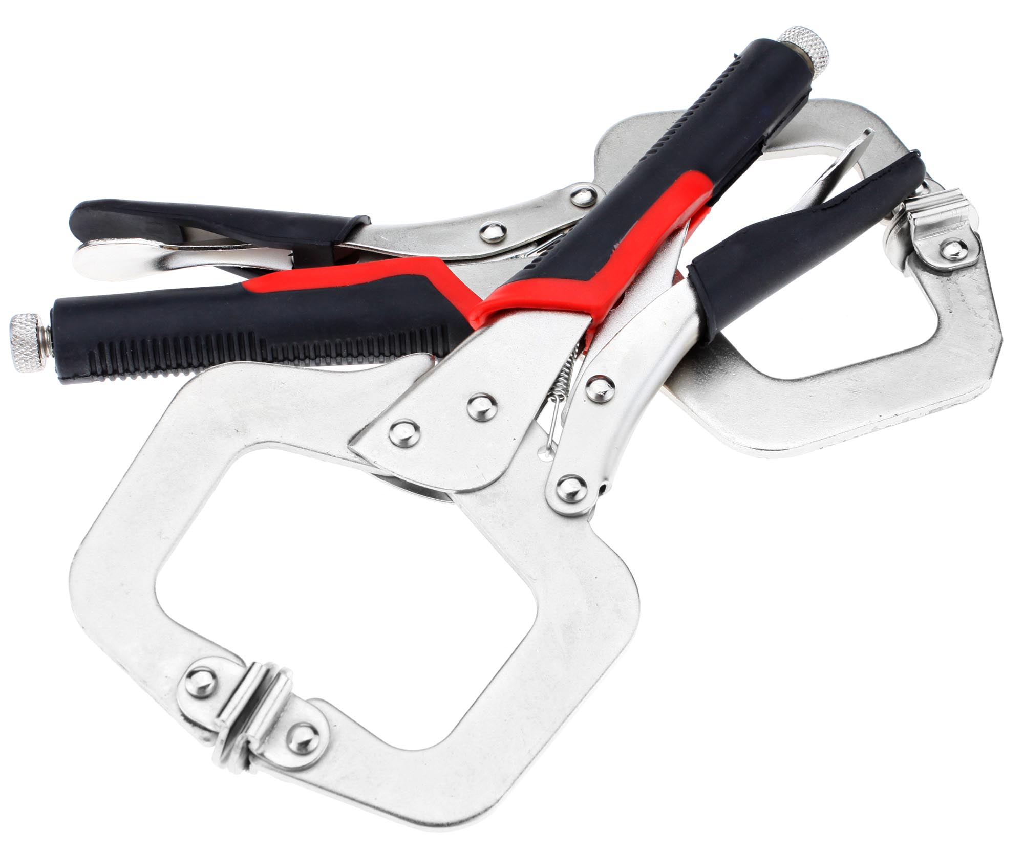 2PCS 11" 275MM C SHAPE CLAMP LOCKING MOLE GRIP FOR WELDING eBay