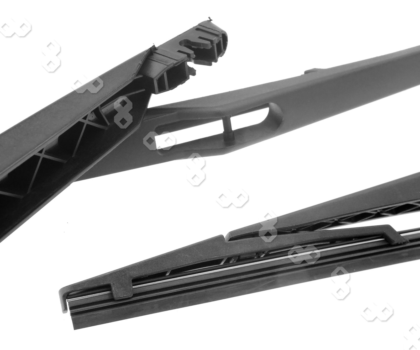 WINDSCREEN REAR WIPER BLADE WITH ARM SET FOR VAUXHALL ASTRA MK5