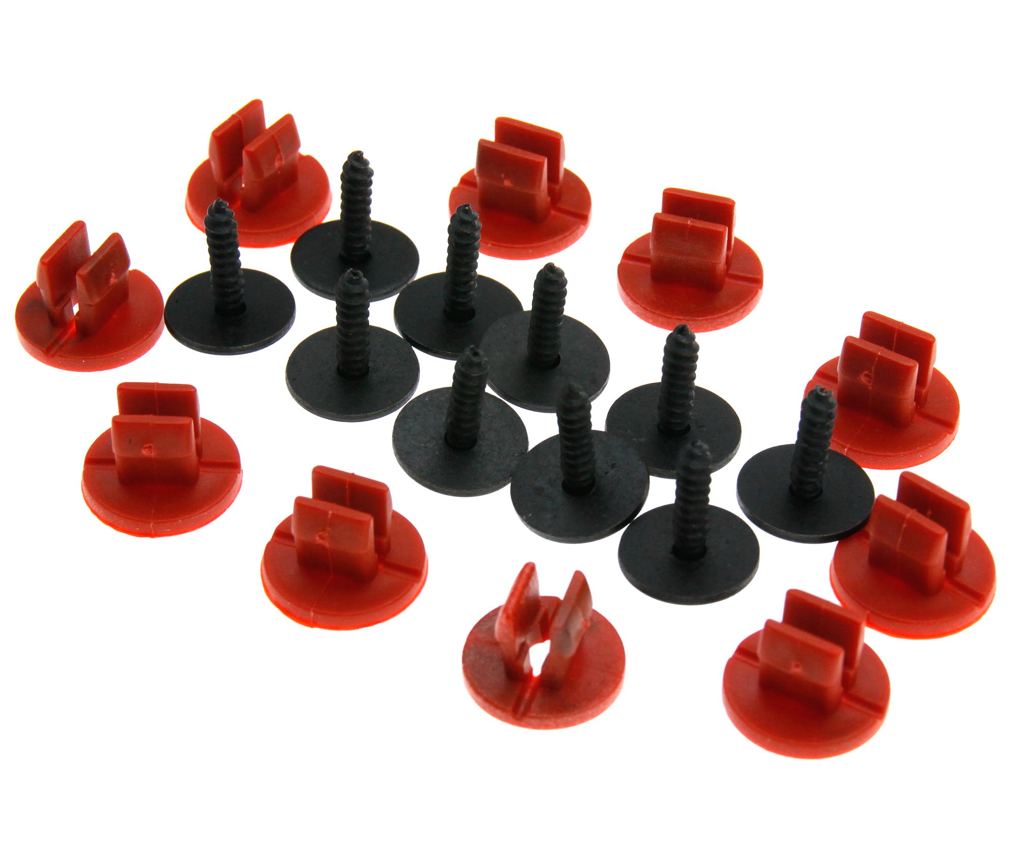 10x Engine Undertray Cover Clips Bottom Shield Guard Screws For Ford