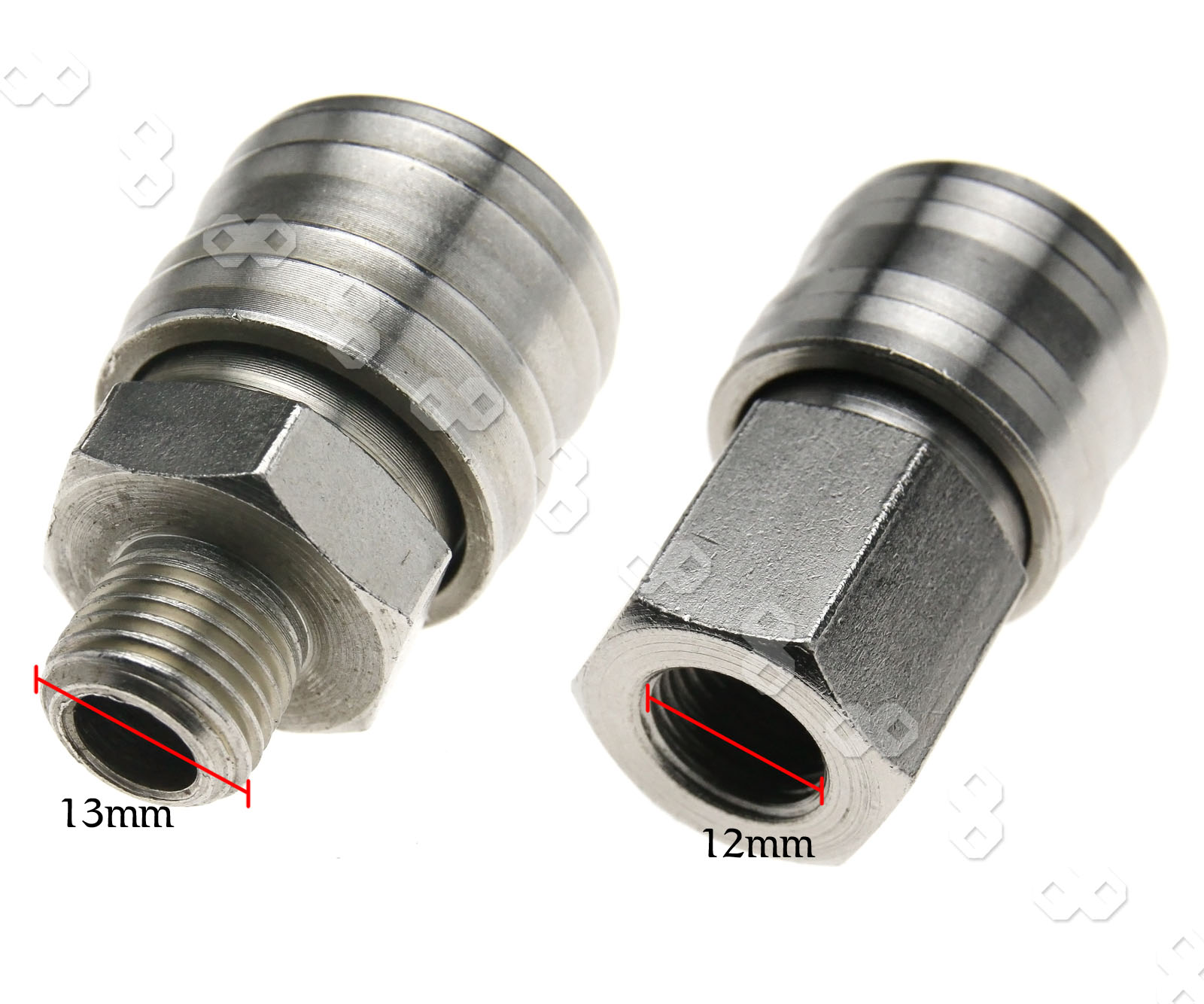 10 x Air Line Euro Hose Fitting 1/4" BSP Thread Hose Coupler Fittings