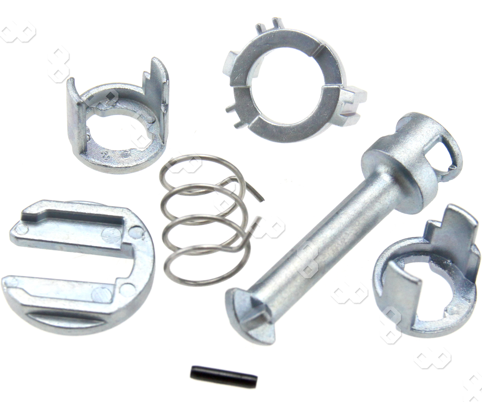 7PCS Front L/R Door Lock Cylinder Repair Kit for BMW 3Series E46 OEM