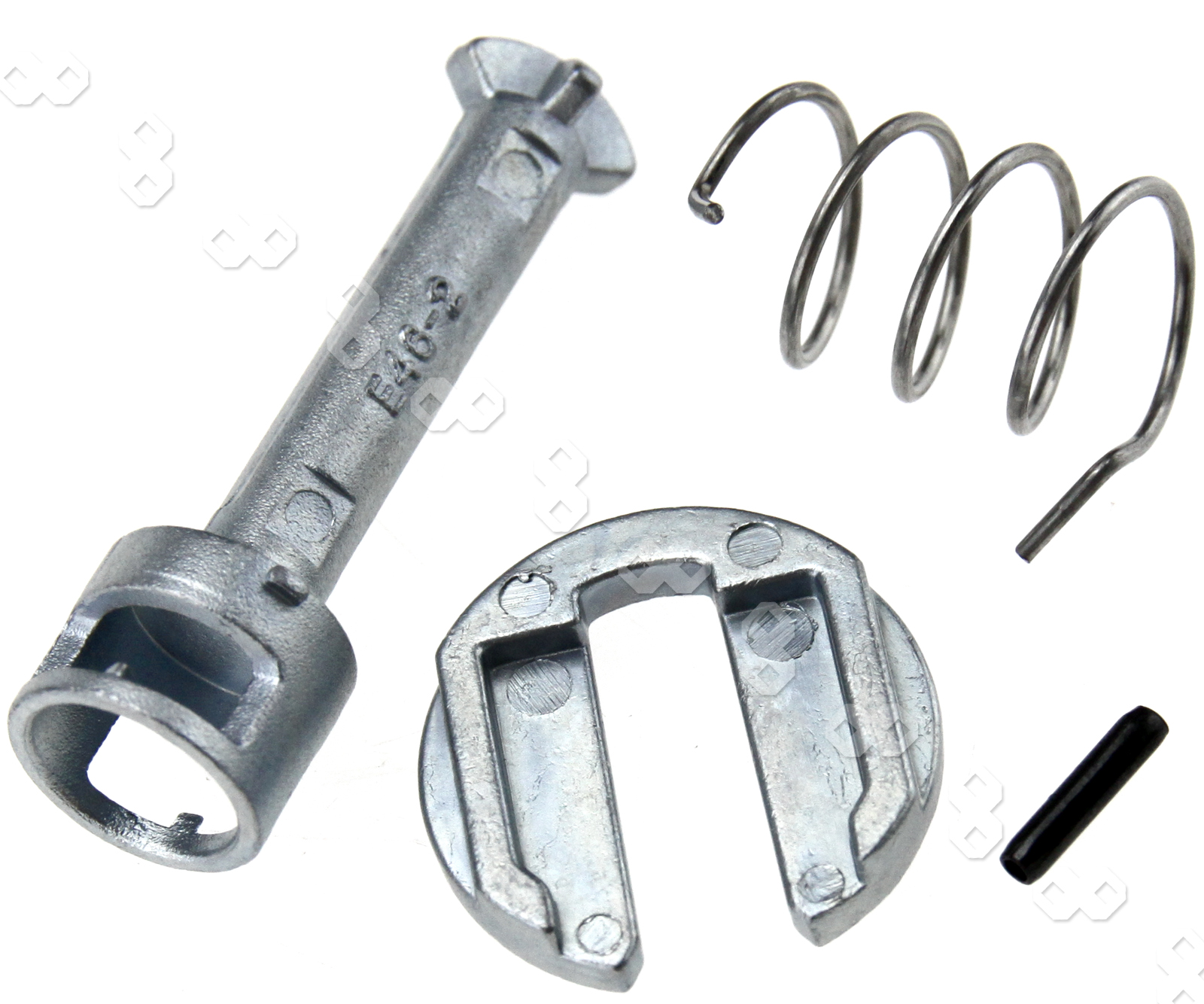 7PCS Front L/R Door Lock Cylinder Repair Kit for BMW 3Series E46 OEM