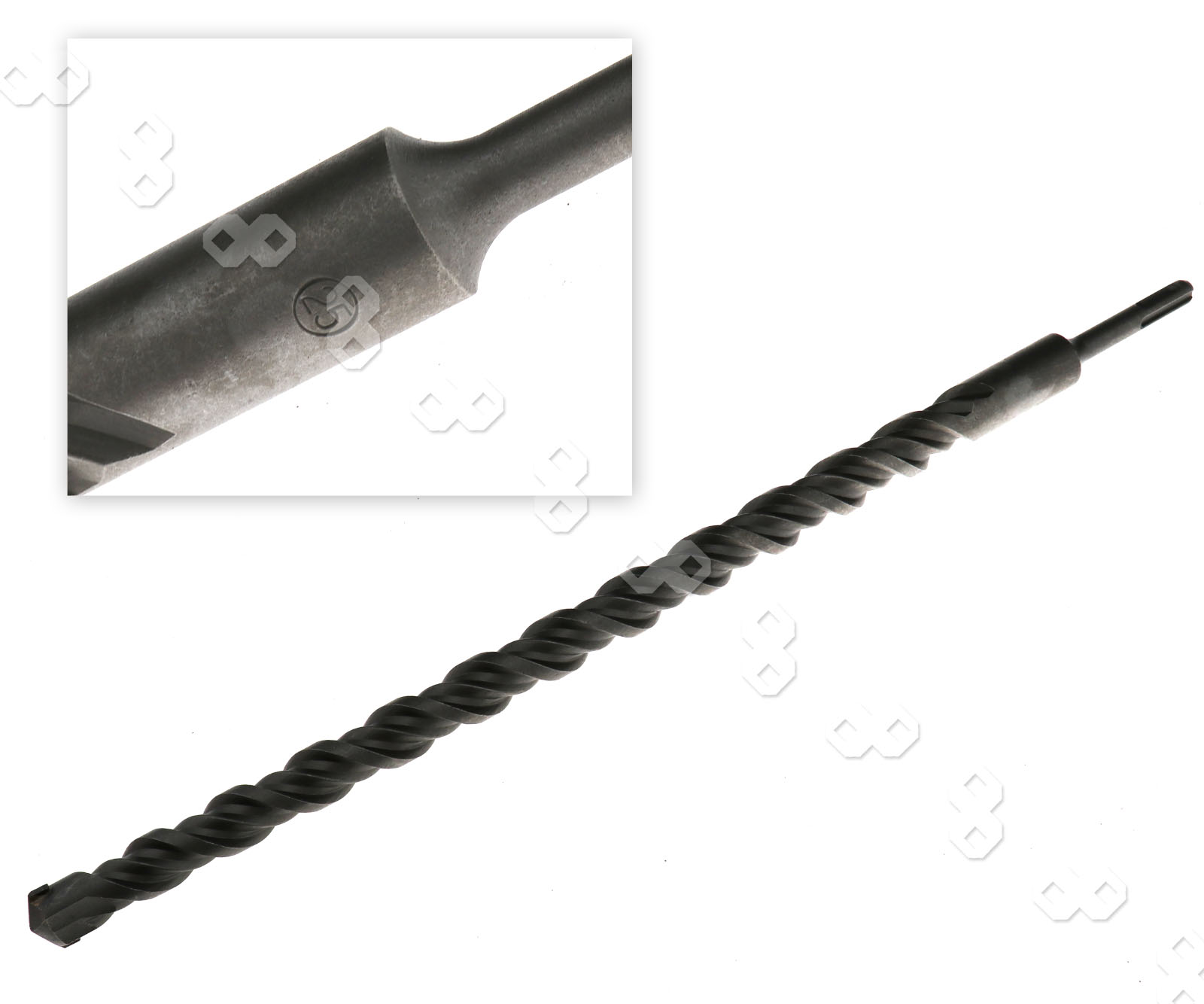 3Pcs Long 450mm SDS High Speed Steel Drill Bit Head 16/20/25mm eBay