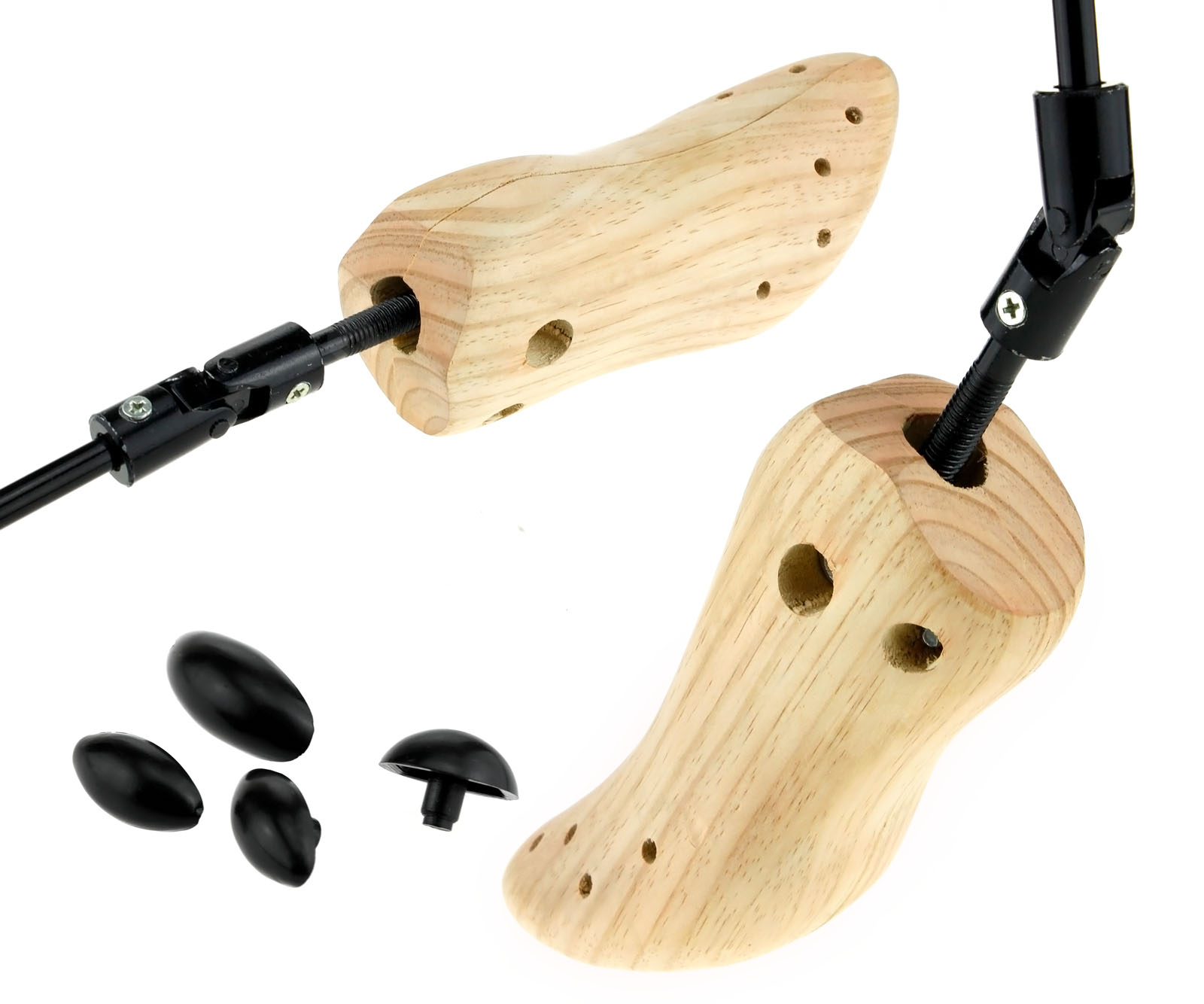 wooden boot calf stretcher