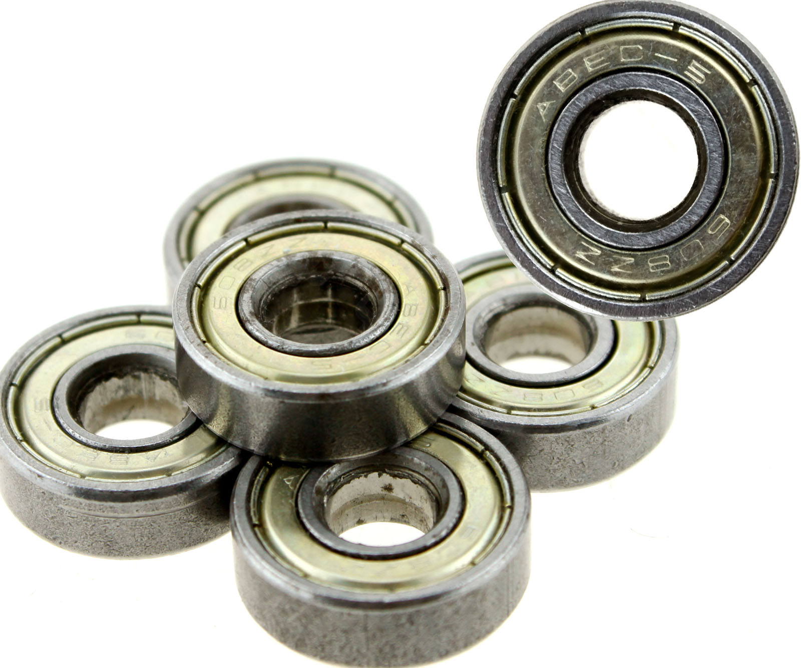 Clearance 10*8mm Skateboard Roller Blade Ball Bearings Wheels ABEC5