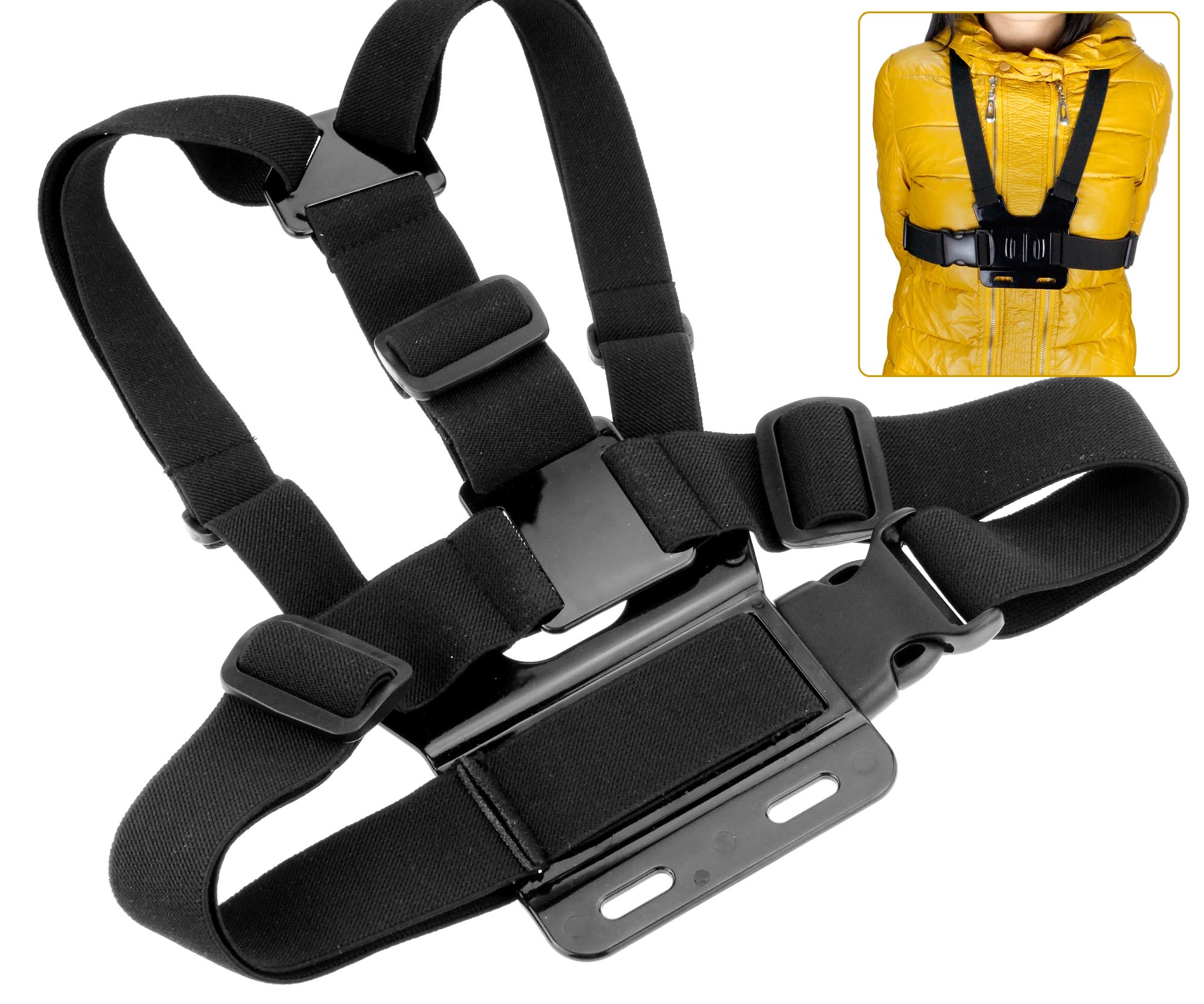 Adjustable Elastic Camera Photograph Belt Strap Mount Chesty Harness eBay
