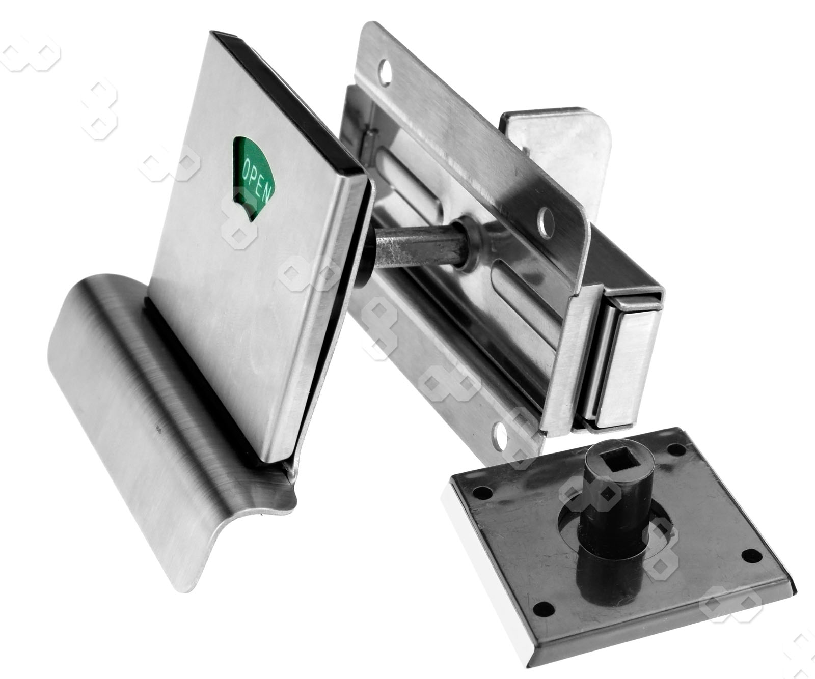 Bathroom Occupied Sign Lock Restroom Occupancy Indicator Door Bolt Schlage B571 Doorware Com
